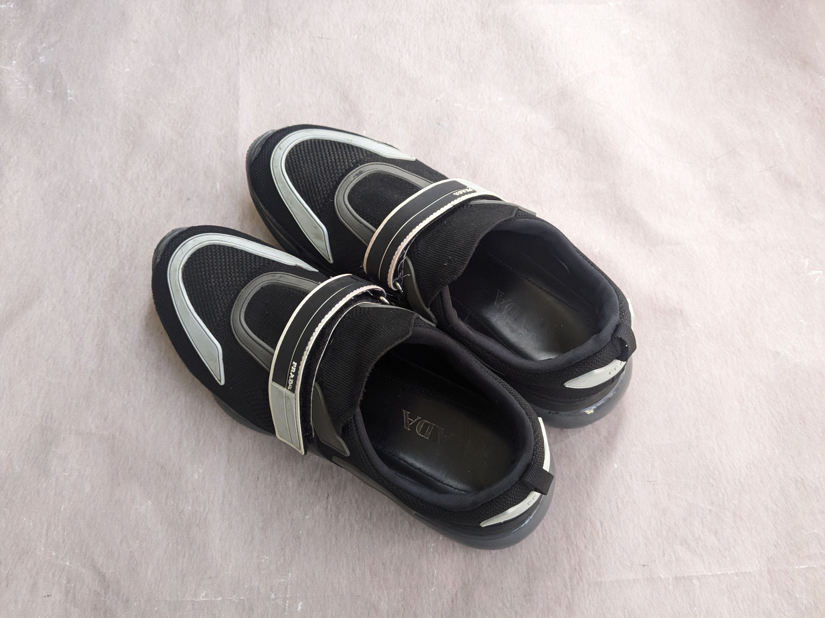 Prada Prada Cloudbust Sneakers Black Gray 9 2OG064 Size US 9 / EU 42 - 11 Thumbnail