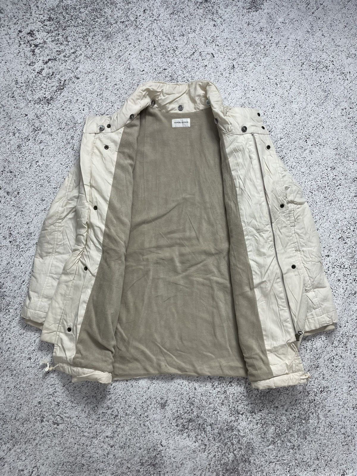 Issey Miyake 1990s Tsumori Chisato - Raccoon Fur Puff Jacket Issey Miyake Size US M / EU 48-50 / 2 - 4 Thumbnail