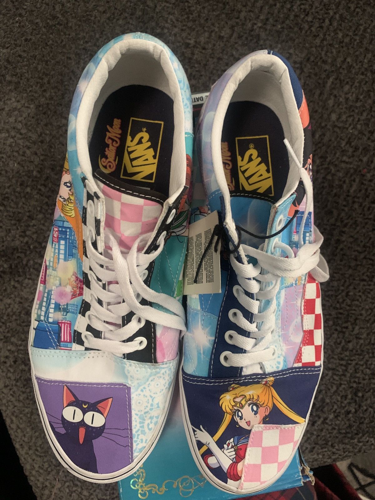 image of Sailor Moon X Vans Collaboration Shoes, Men's (Size 11.5)