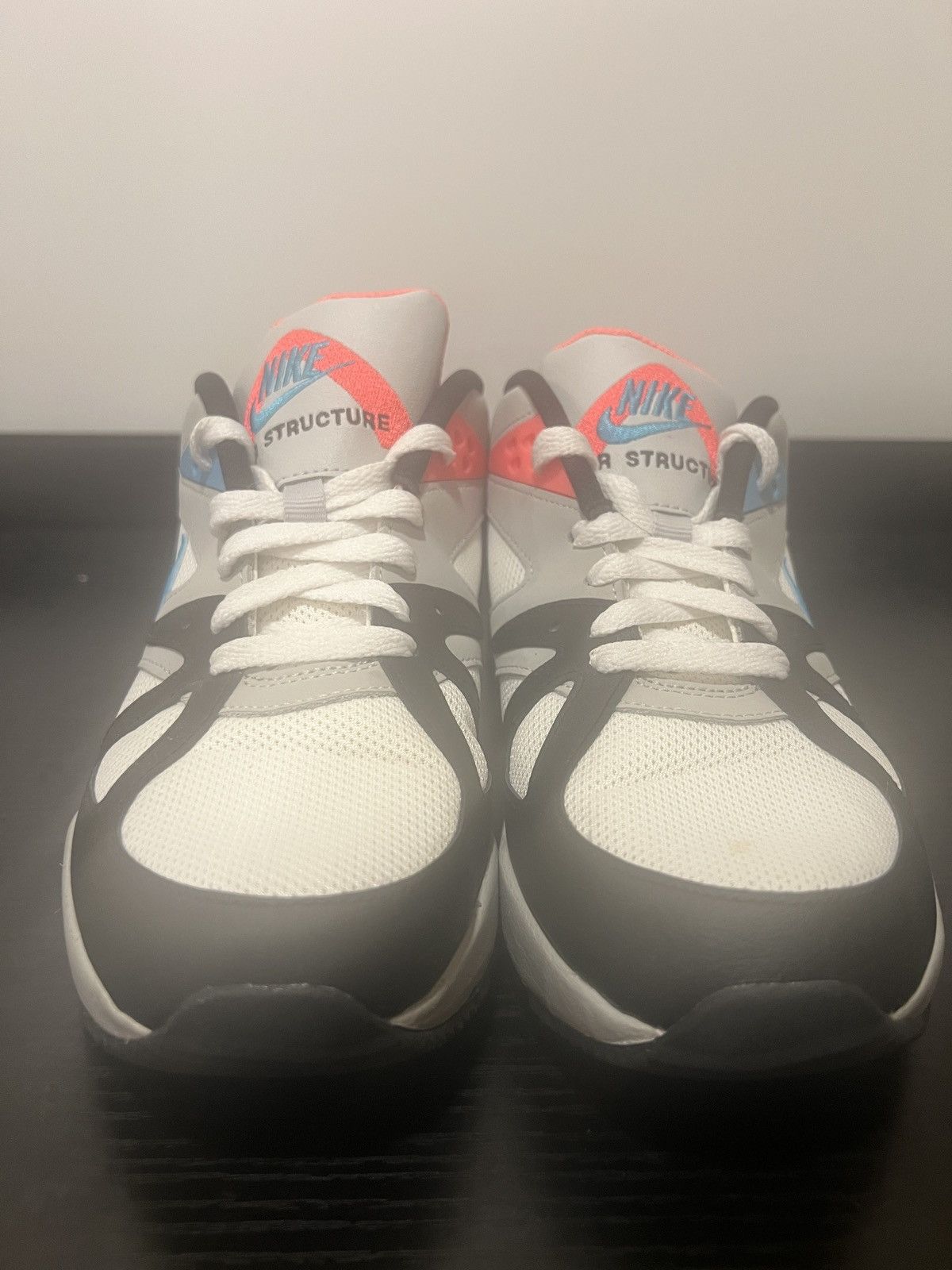 Nike SIZE 6.5 MEN - Nike Air Structure OG White Neo Teal Size US 6.5 / EU 39-40 - 2 Thumbnail
