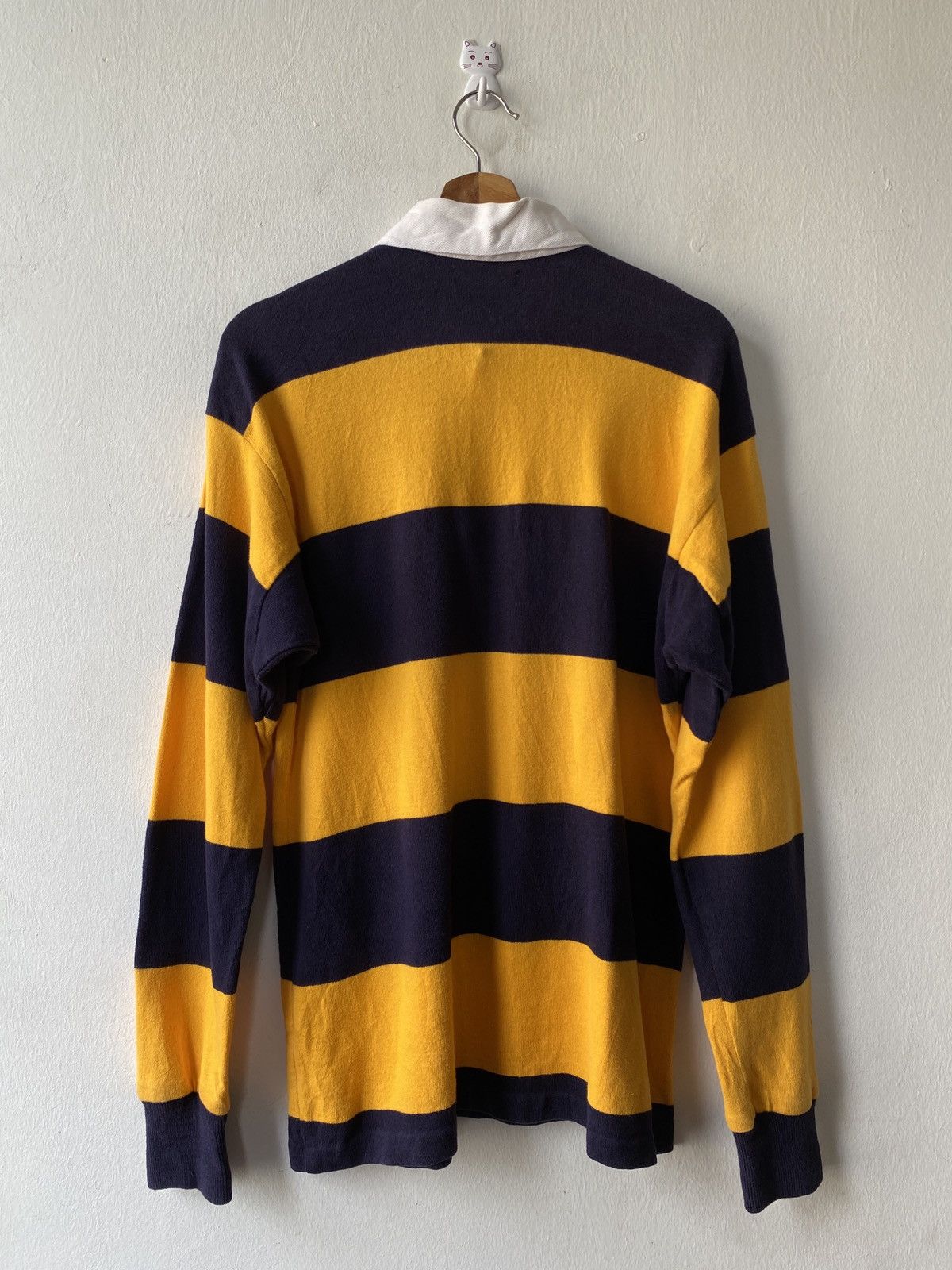 L.L. Bean Vintage 90’s L.L Bean Stripe Long Sleeve Rugby Tee Size US M / EU 48-50 / 2 - 2 Thumbnail