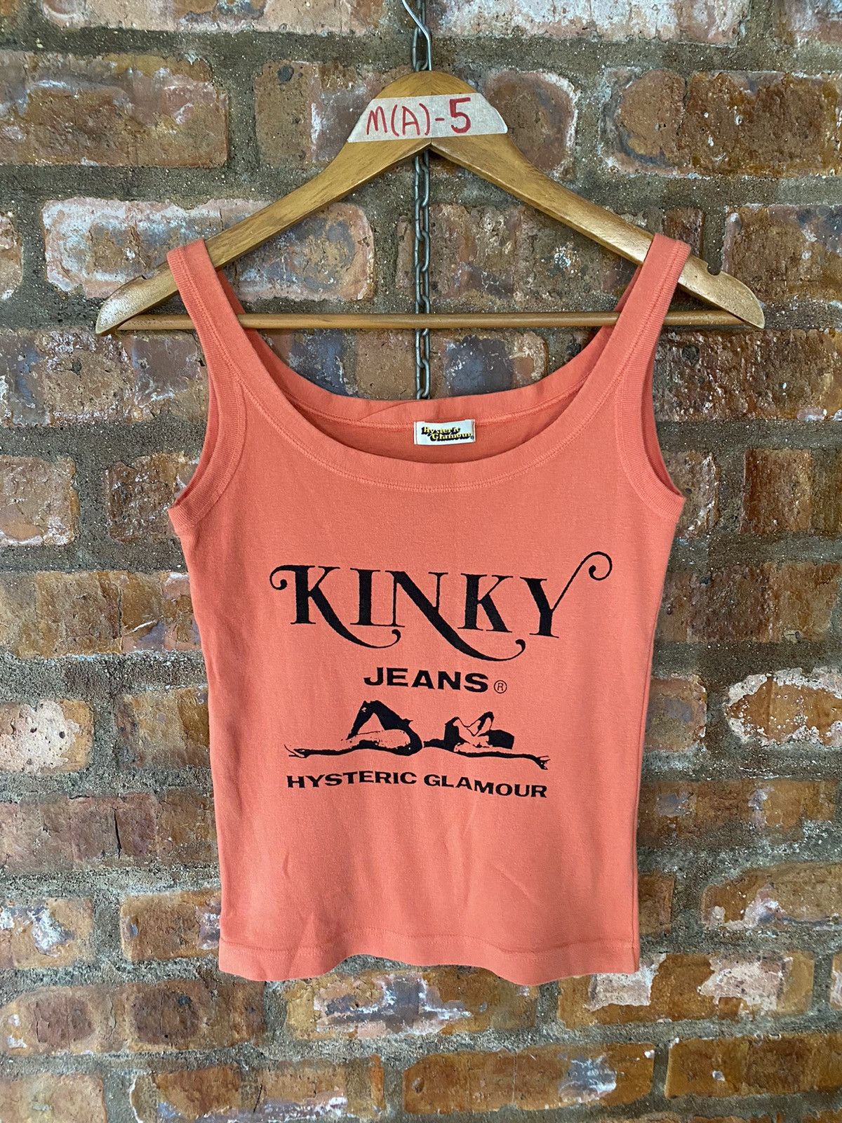 Hysteric Glamour 🔥OG 1990s HYSTERIC KINKY Naked logo tank Size S / US 4 / IT 40 - 2 Thumbnail