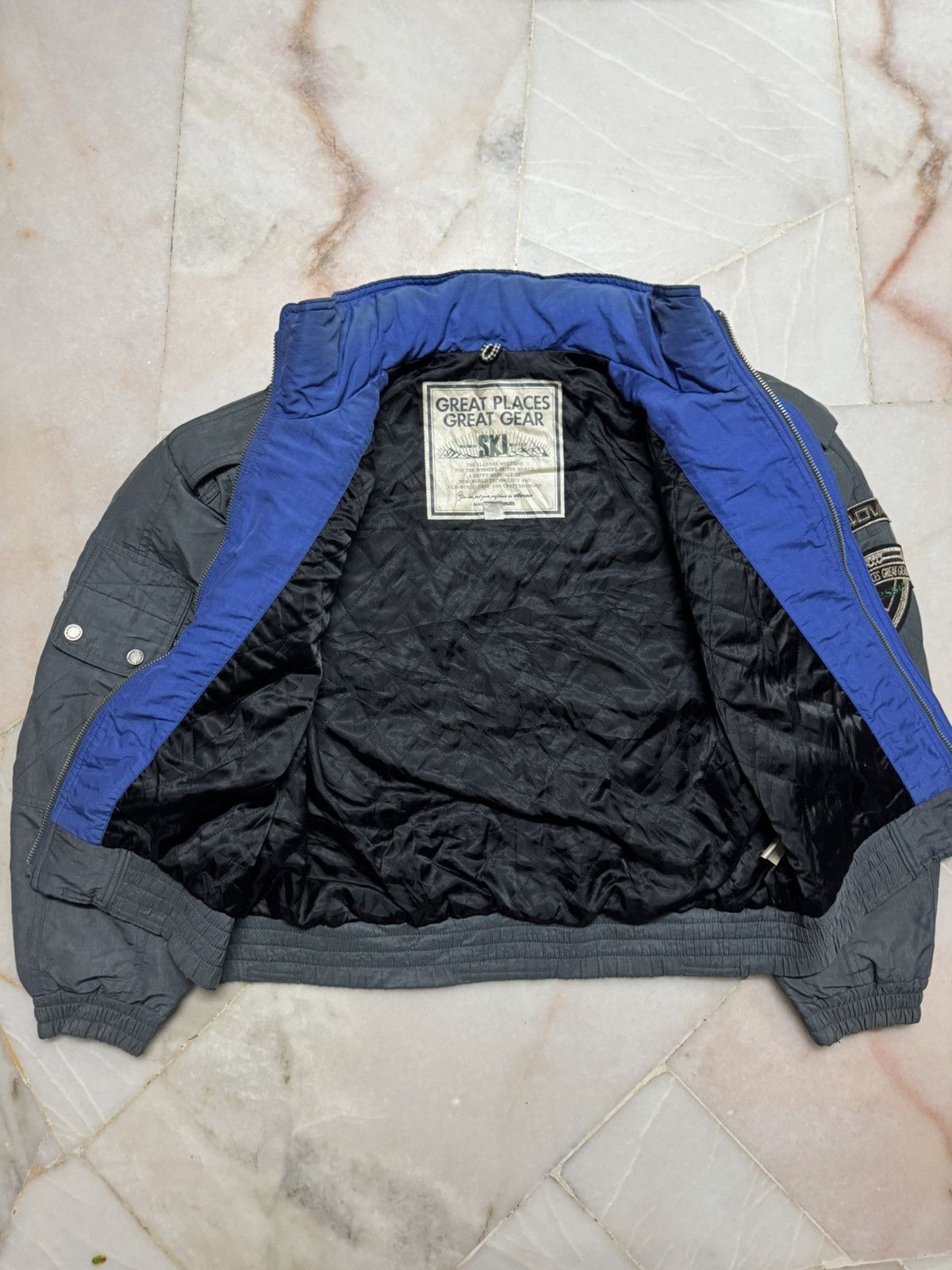 Ellesse 💥RARE💥VINTAGE 80s ELLESSE X GOLDWIN JACKET MADE IN JAPAN Size US M / EU 48-50 / 2 - 10 Thumbnail