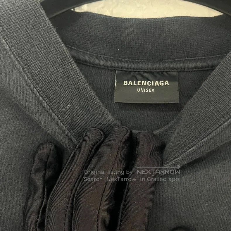Balenciaga Balenciaga Black Short Sleeve T. Size US S / EU 44-46 / 1 - 3 Thumbnail