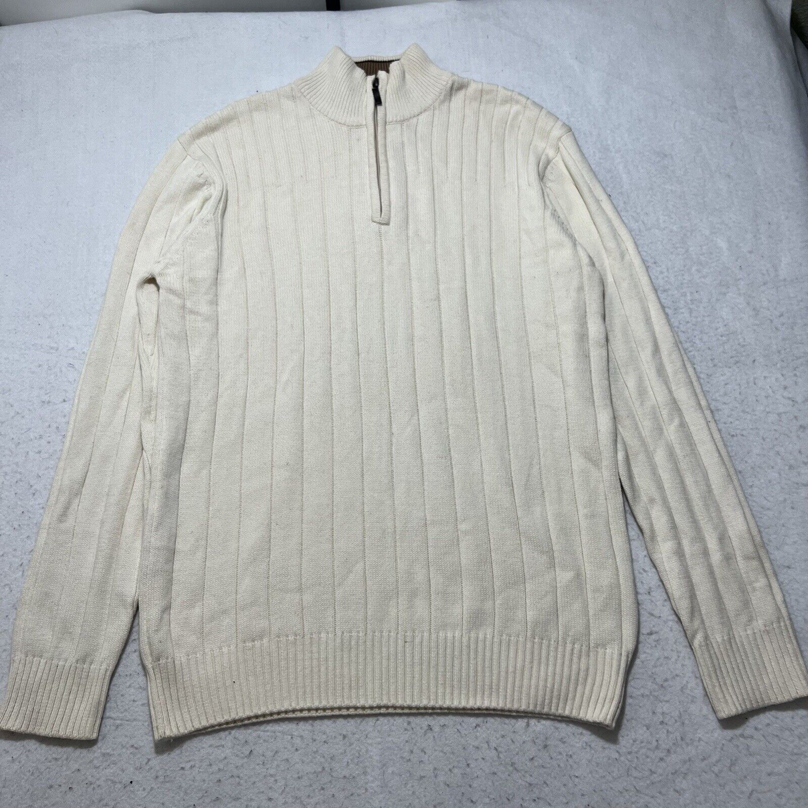 Method Method Large 1/4 Zip Mock Neck Pullover Sweater Sweatshirt Size US L / EU 52-54 / 3 - 1 Thumbnail