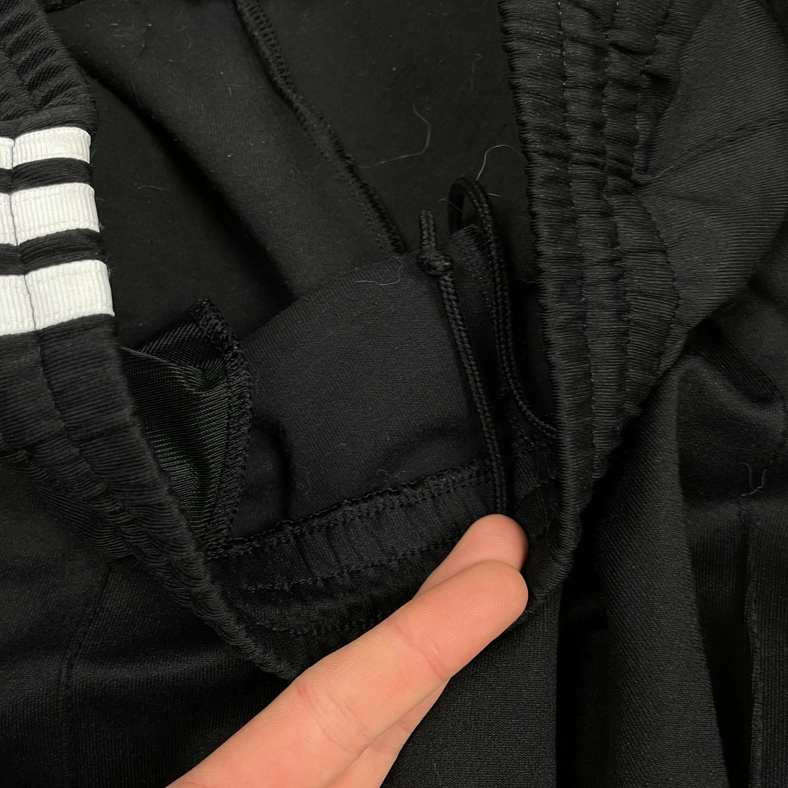 Adidas Adidas SST Superstar Women Black 3-Stripes Track Pants Small Size 30" / US 8 / IT 44 - 6 Thumbnail