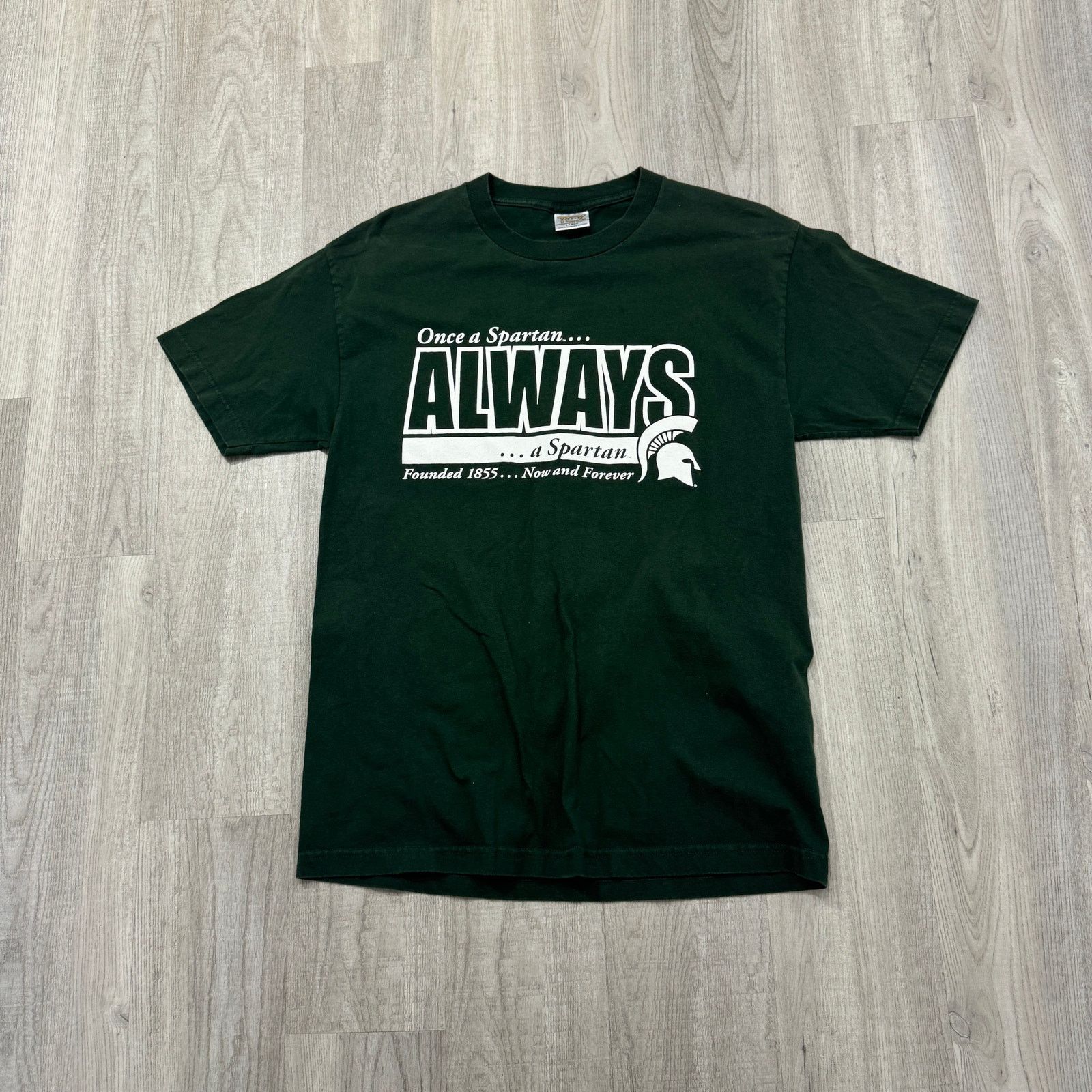 Vintage Vintage One A Spartan Always A Spartan Shirt Large MSU Size US L / EU 52-54 / 3 - 1 Thumbnail