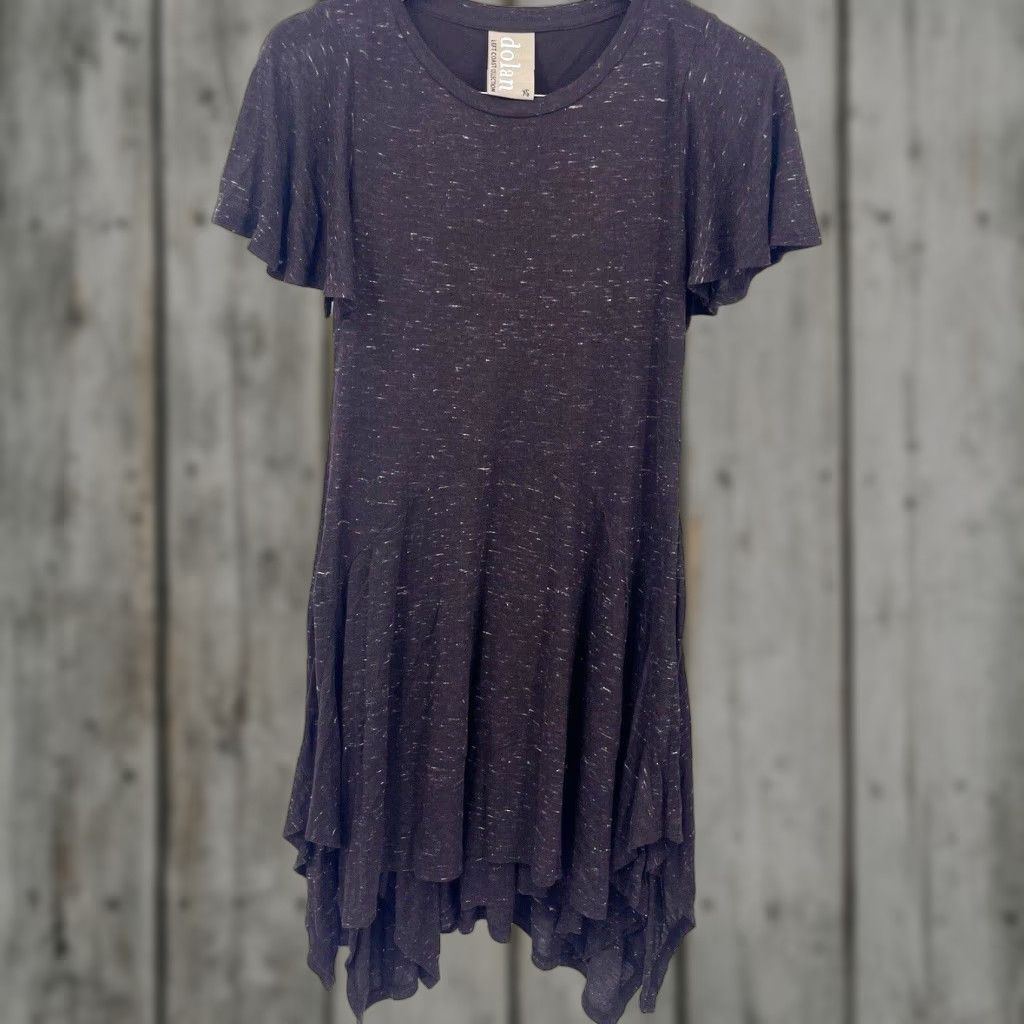 Anthropologie Anthropologie Dolan Dress Womens XS Brown Minimalist T-Shirt Dress Casual Bohemian Size XS / US 0-2 / IT 36-38 - 1 Thumbnail