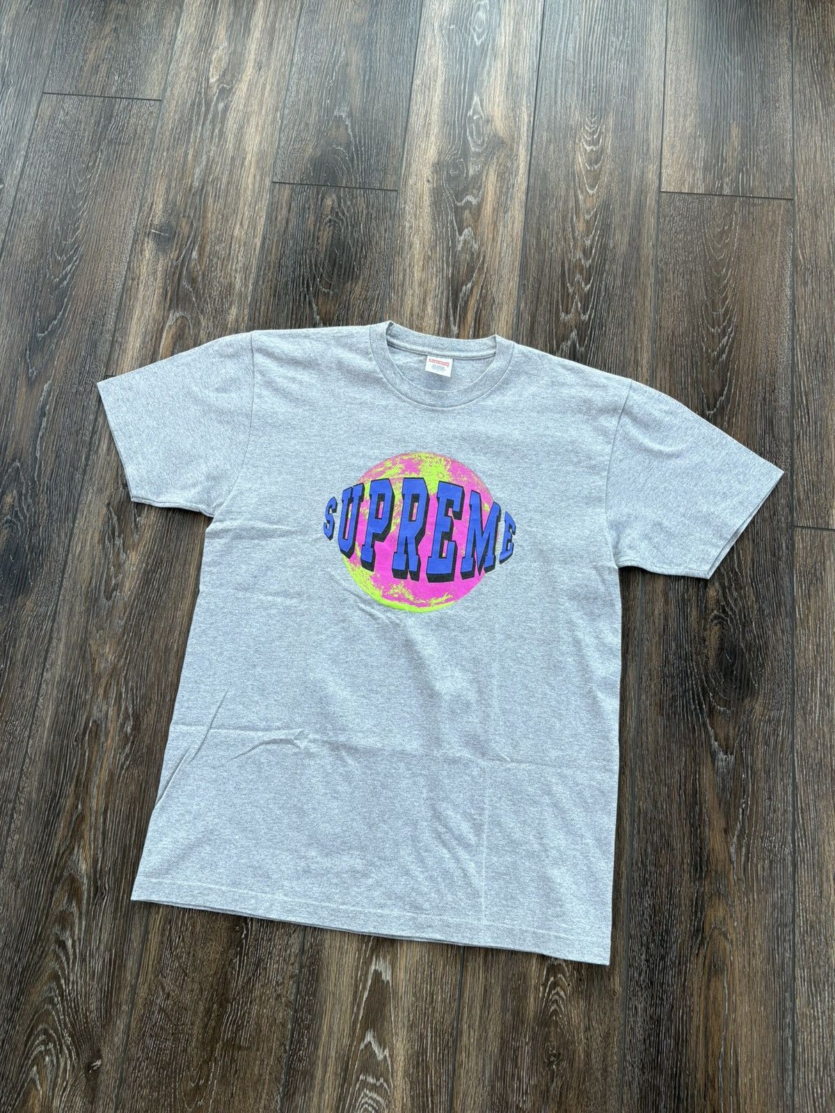 Supreme Supreme Lunar Planet Tee FW15 Grey Size US L / EU 52-54 / 3 - 2 Thumbnail