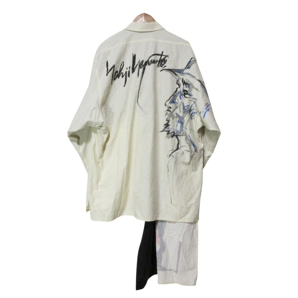 Yohji Yamamoto Yohji Yamamoto pour homme 17SS Yuka Asakura sheeting coat Size US XL / EU 56 / 4 - 2 Thumbnail