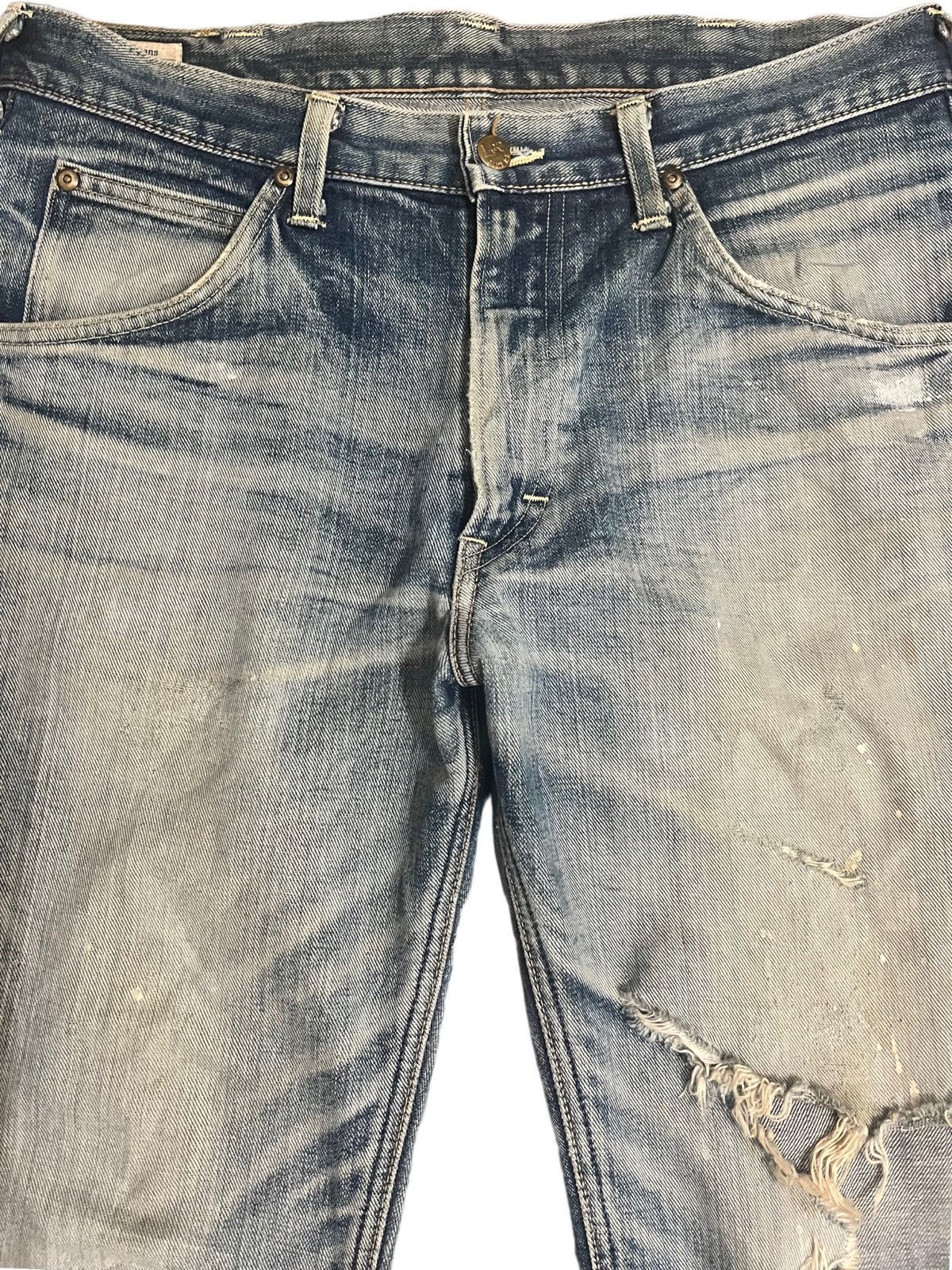 Alife × Lee Lee Rider “Organic” Distress denim Size US 33 - 2 Thumbnail