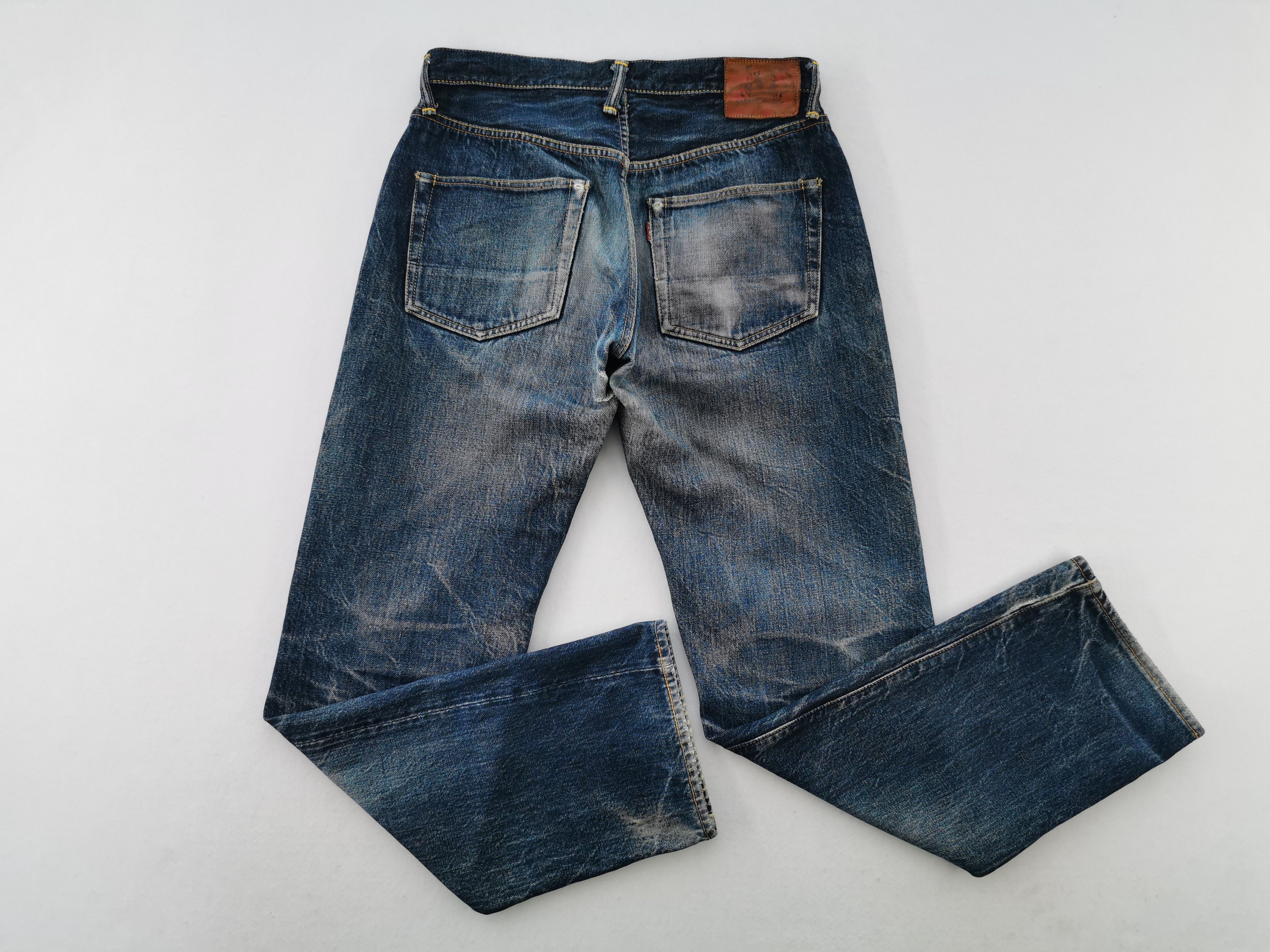 Evisu Distressed Evisu No 1 Special Lot 2000 Selvedge Denim Size US 28 / EU 44 - 5 Thumbnail