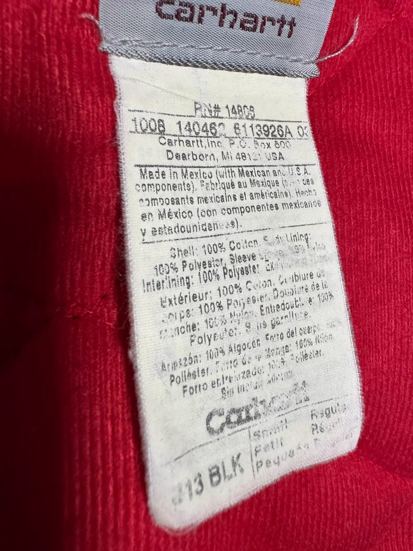 Carhartt Vintage Carhartt J13 Black S Jacket Size US S / EU 44-46 / 1 - 9 Thumbnail