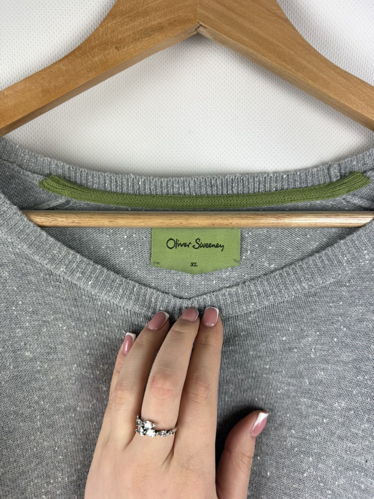 Oliver Sweeney Oliver Sweeney Basic Long Sleeve Cotton Sweater Pullover Size US XL / EU 56 / 4 - 9 Thumbnail