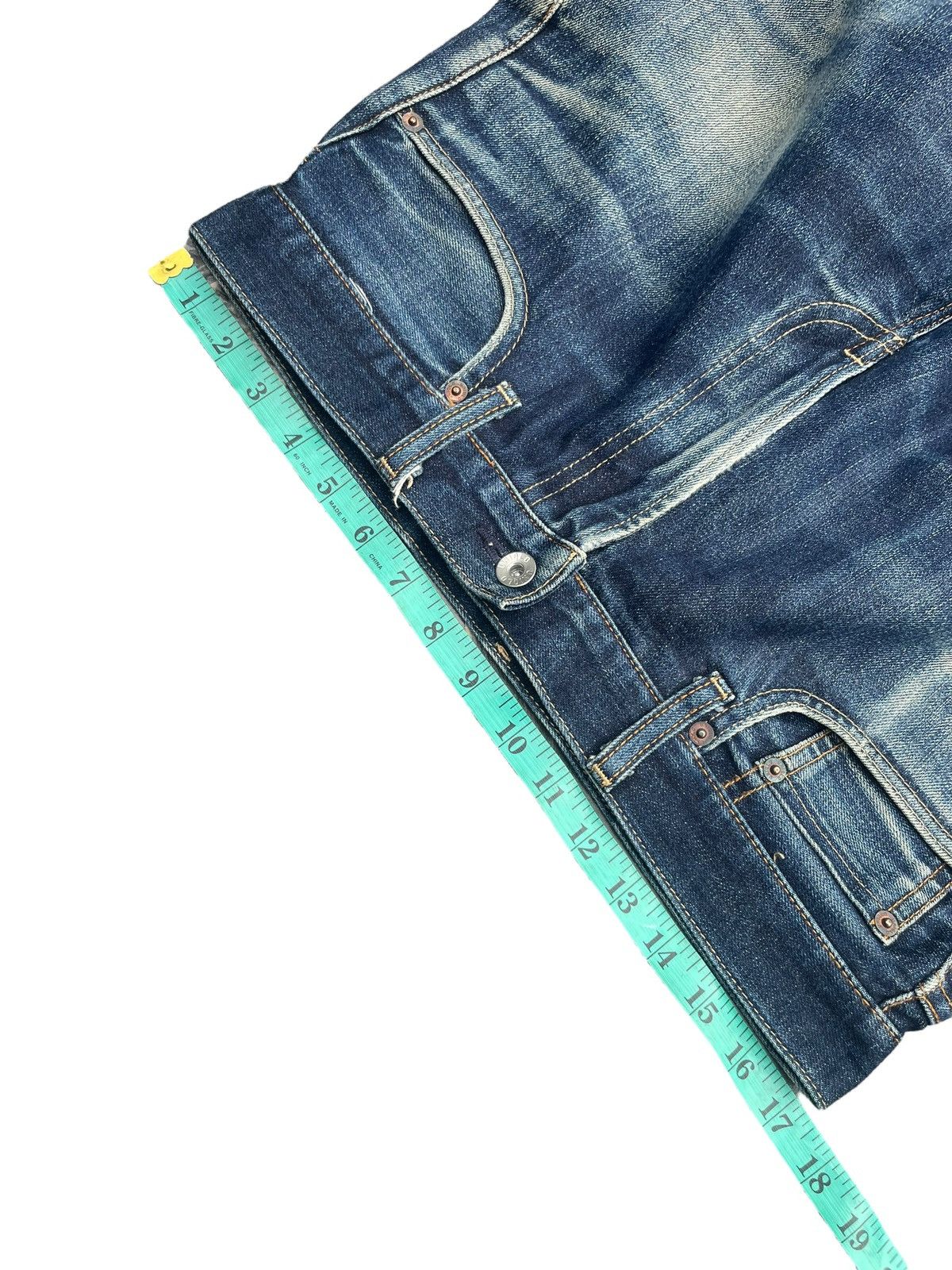 Japanese Brand × Uniqlo Uniqlo Selvedge Distresed Jeans Size US 34 / EU 50 - 10 Thumbnail