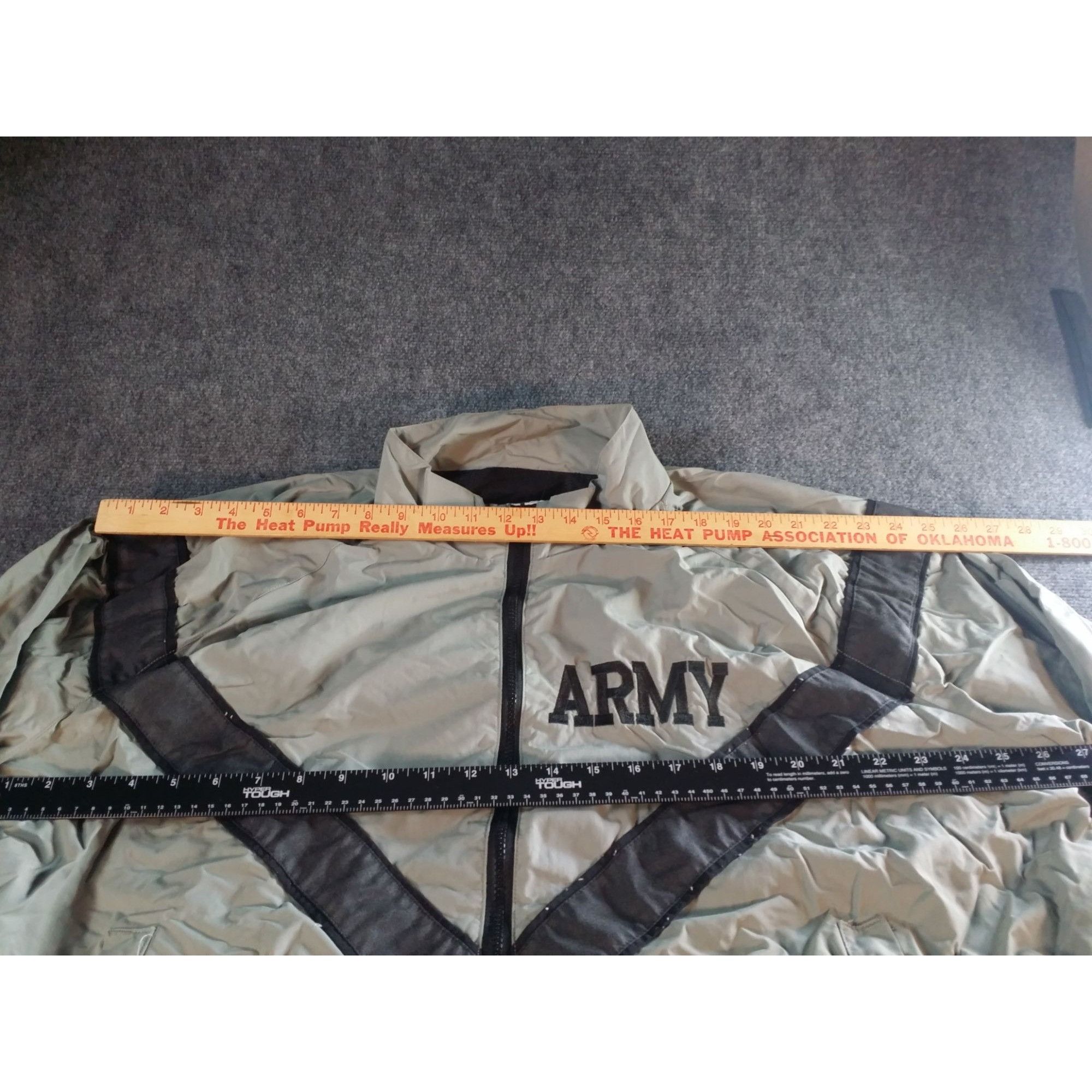 Other Vintage 90s US Army Windbreaker Men Sz M Gray Black Physical Size US M / EU 48-50 / 2 - 5 Thumbnail