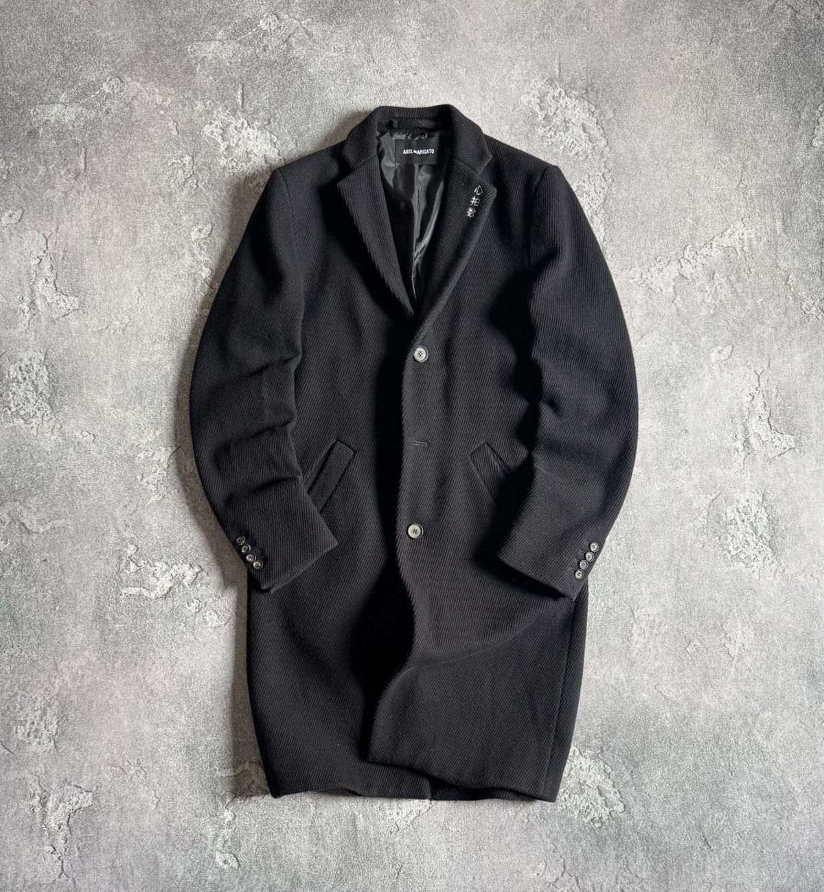 Axel Arigato M button coat wool long jacket Japanese style