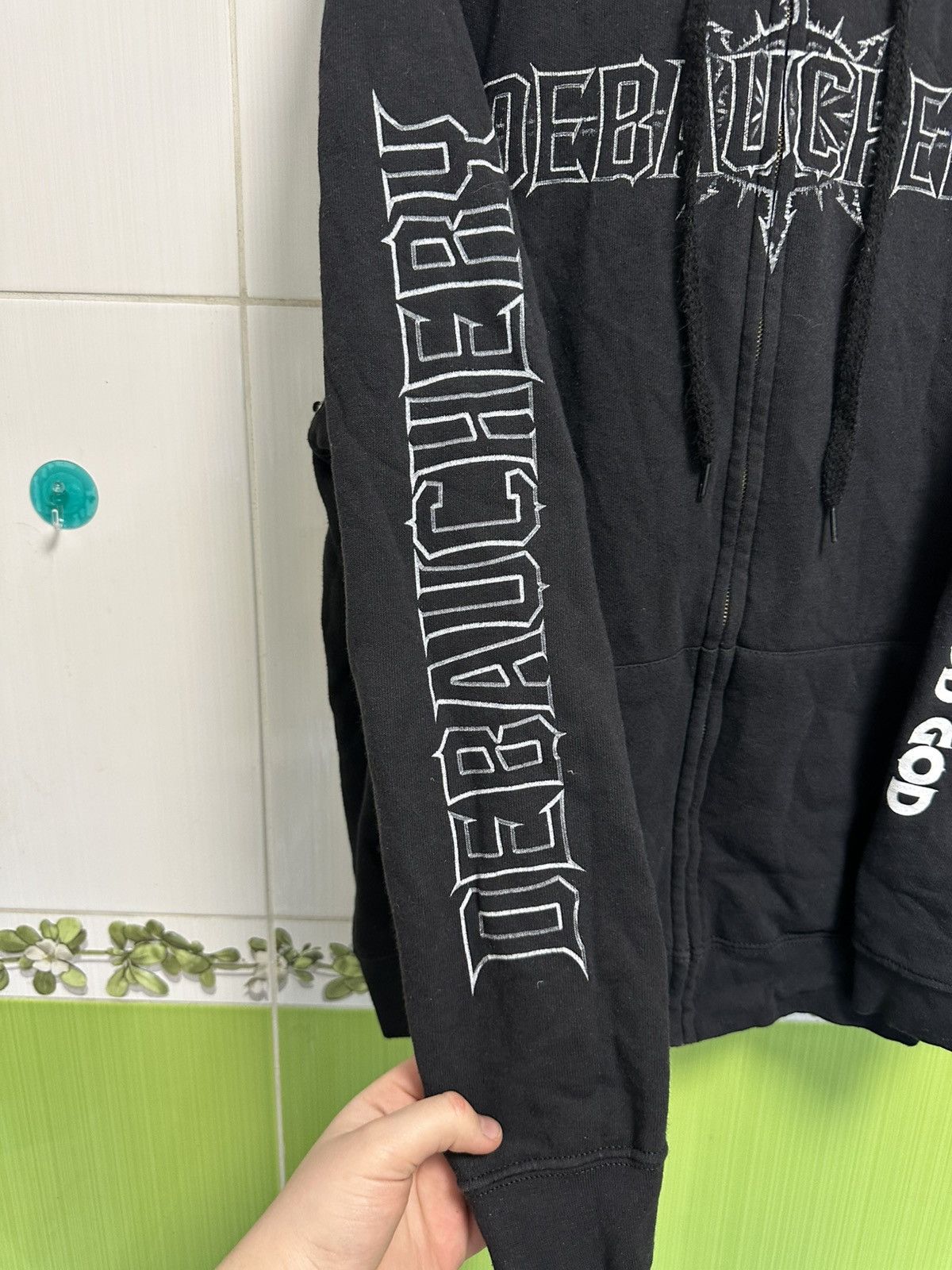 Band Tees × Vintage Men's hoodie Debauchery - Blood for the Blood God size XXL Size US XXL / EU 58 / 5 - 4 Thumbnail