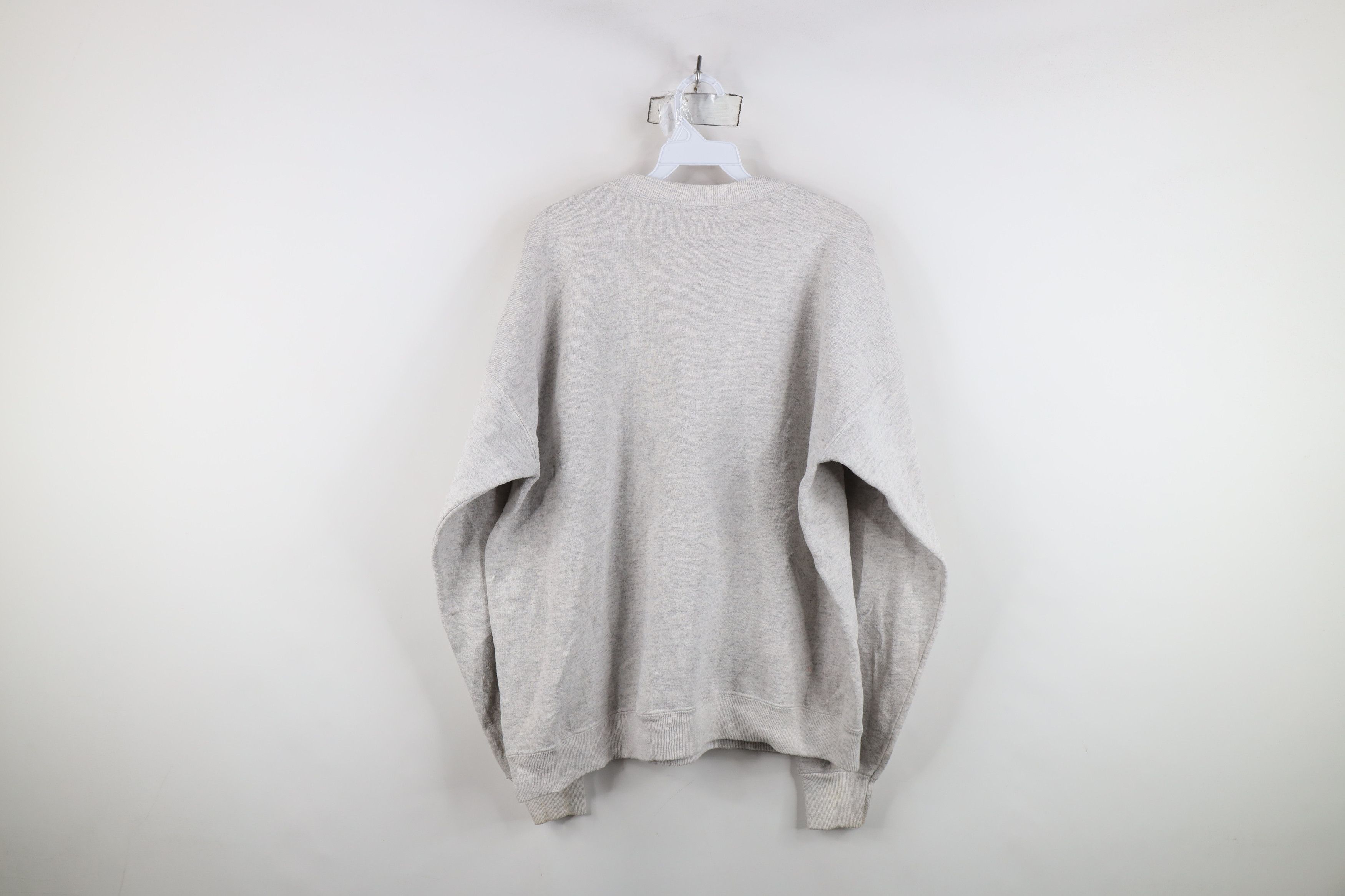 Vintage Vintage 90s Streetwear Ski Iowa Skiing Sweatshirt Gray USA Size US XL / EU 56 / 4 - 14 Thumbnail