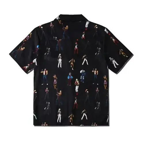 outdoor function camp hiphop aloha hawaiian graphics shirt