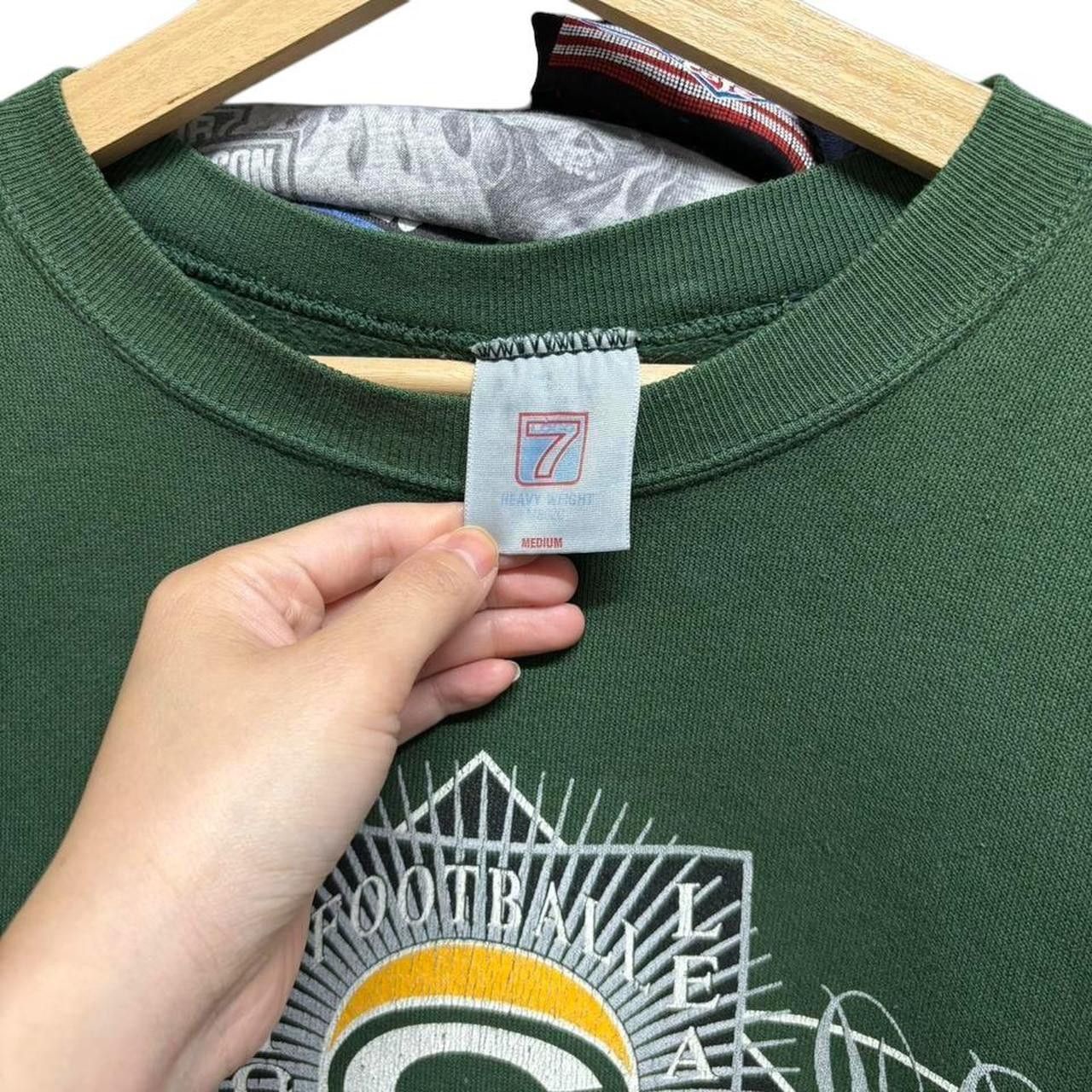 Vintage Vintage Green Bay Packers sweatshirt size: M Size US M / EU 48-50 / 2 - 3 Thumbnail