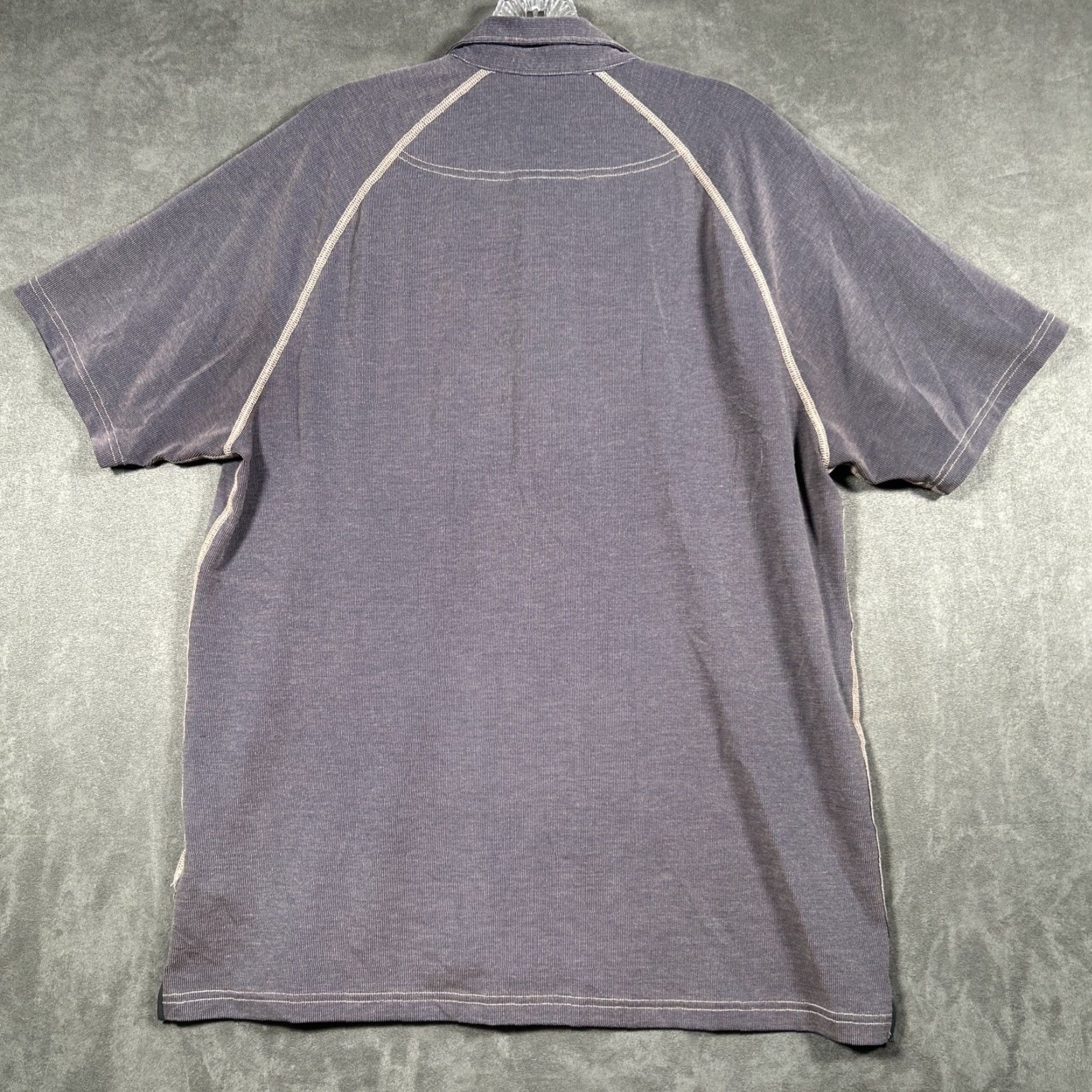 Rhone Rhone Polo Shirt Mens L Gray Performance Stretch APEX Golf Tencel 101346 Size US L / EU 52-54 / 3 - 6 Thumbnail