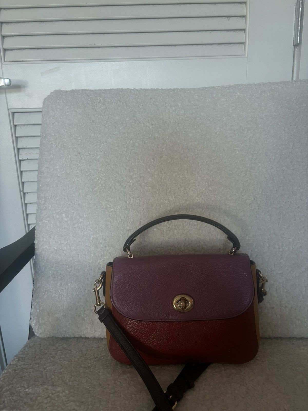 Coach Marlie Top Handle Satchel Coach C1650 Multicolor Coach Bag