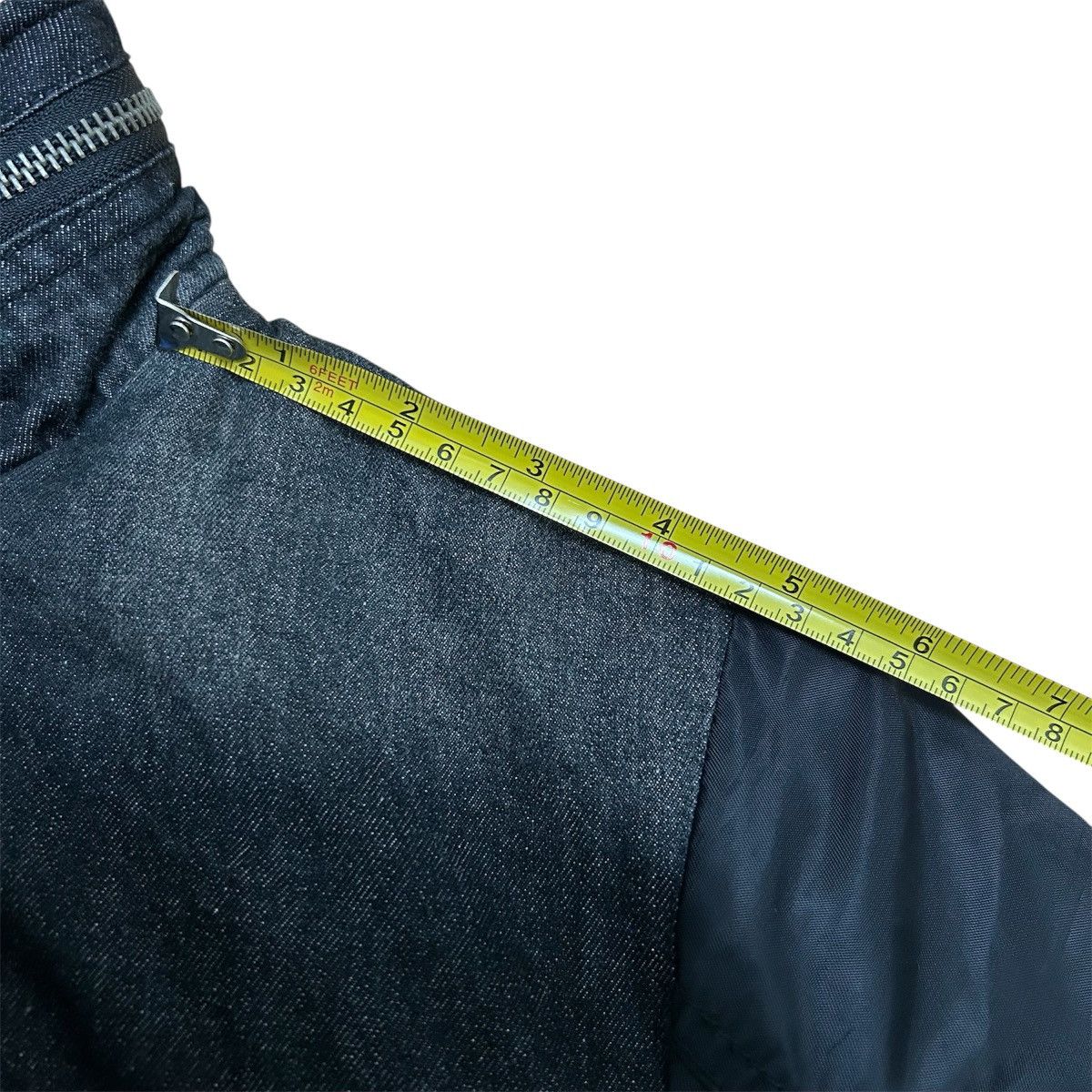 In The Attic Vintage Japanese In The Attic Hybrid Denim Bomber Jacket Size US M / EU 48-50 / 2 - 7 Thumbnail