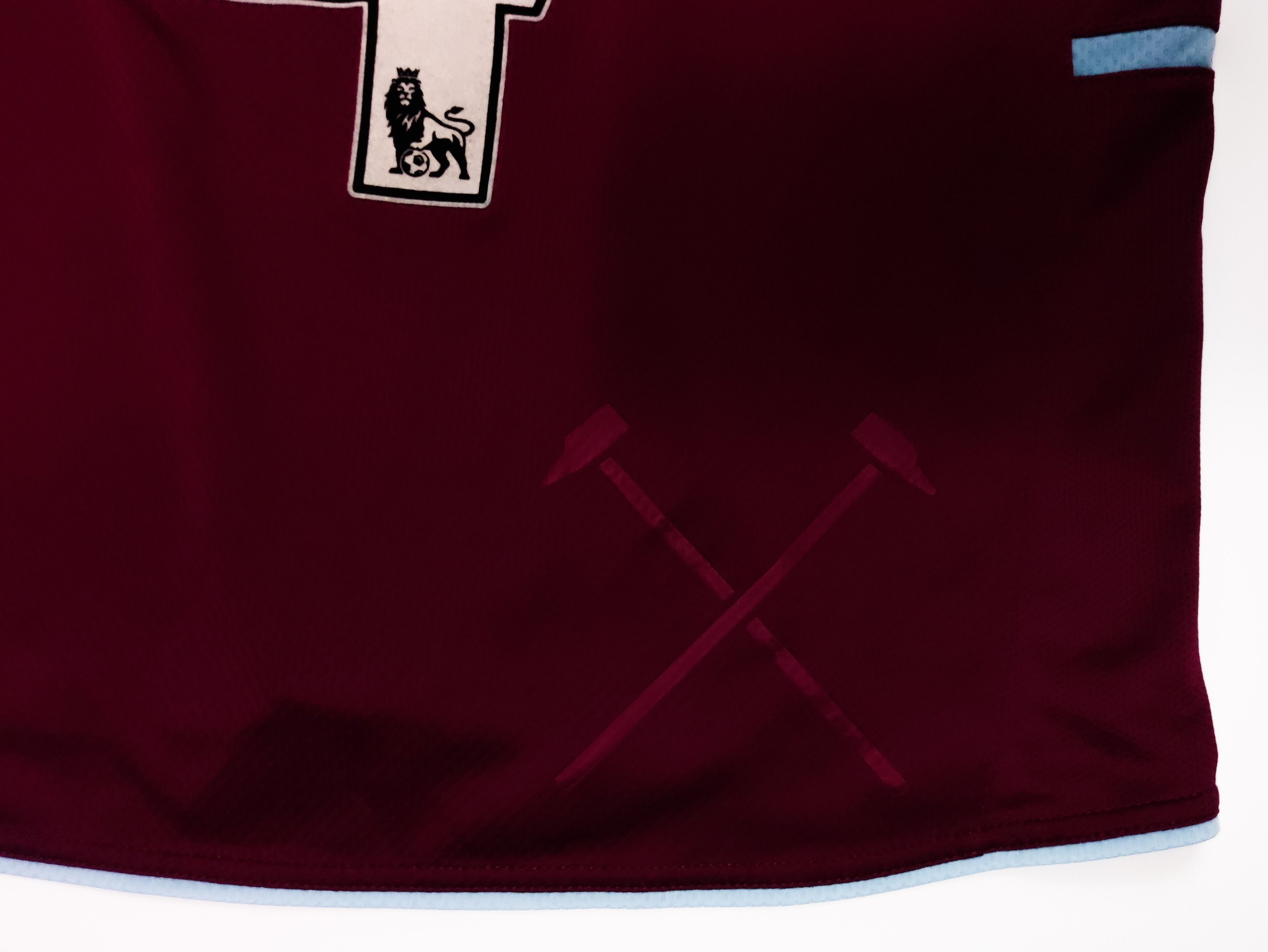 Macron Nolan #4 West Ham United 2012 2013 Macron Home Shirt Kit Size US XXS / EU 40 - 9 Thumbnail