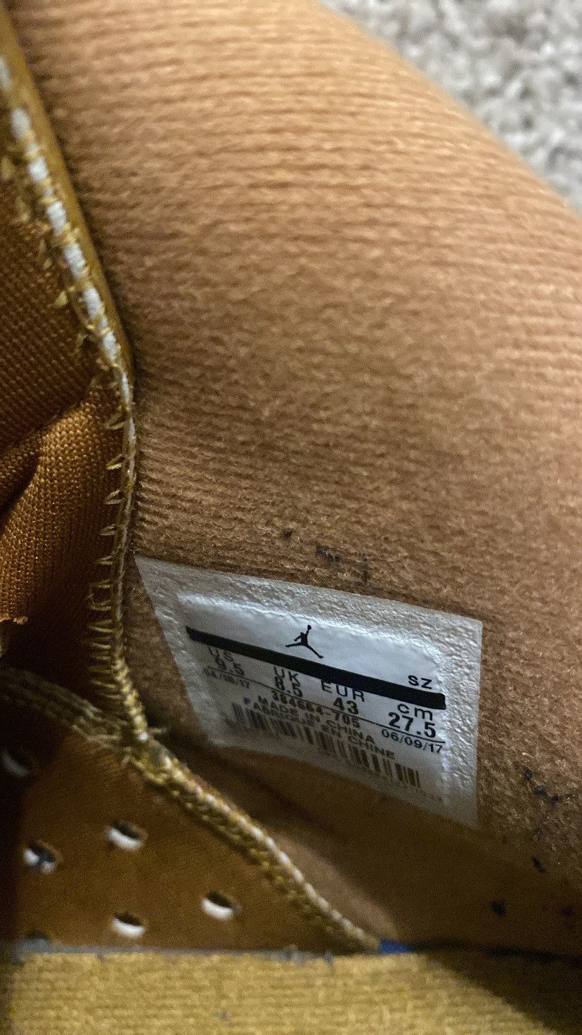Jordan Brand Air Jordan 6 Retro Wheat Size US 9.5 / EU 42-43 - 5 Thumbnail