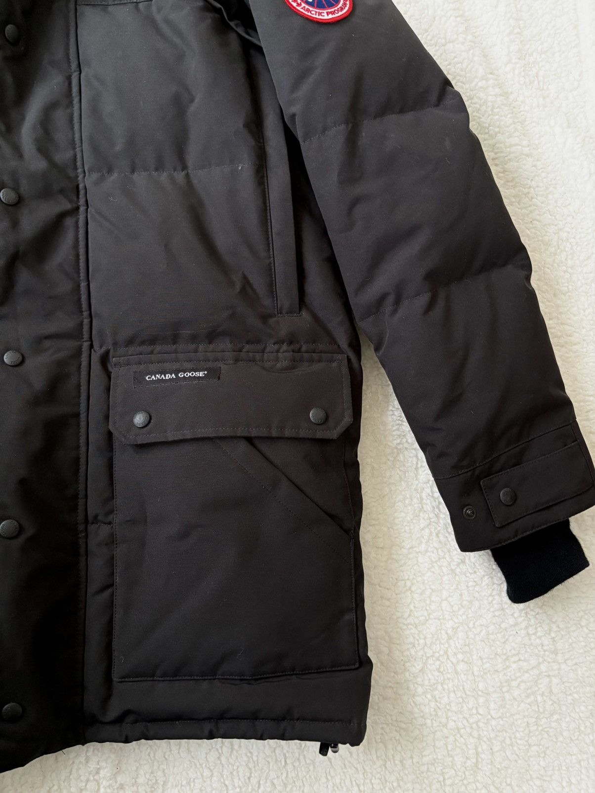 Canada Goose Canada Goose Emory Parka, Black, Large Size US L / EU 52-54 / 3 - 3 Thumbnail