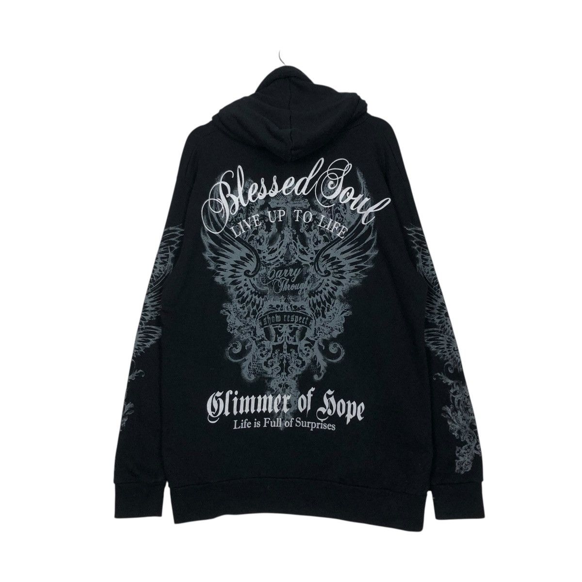 Hysteric Glamour 🔥VINTAGE SWEATSHIRT HOODIE IVANHOE COLLECTION PUNK DESIGN Size US L / EU 52-54 / 3 - 1 Thumbnail
