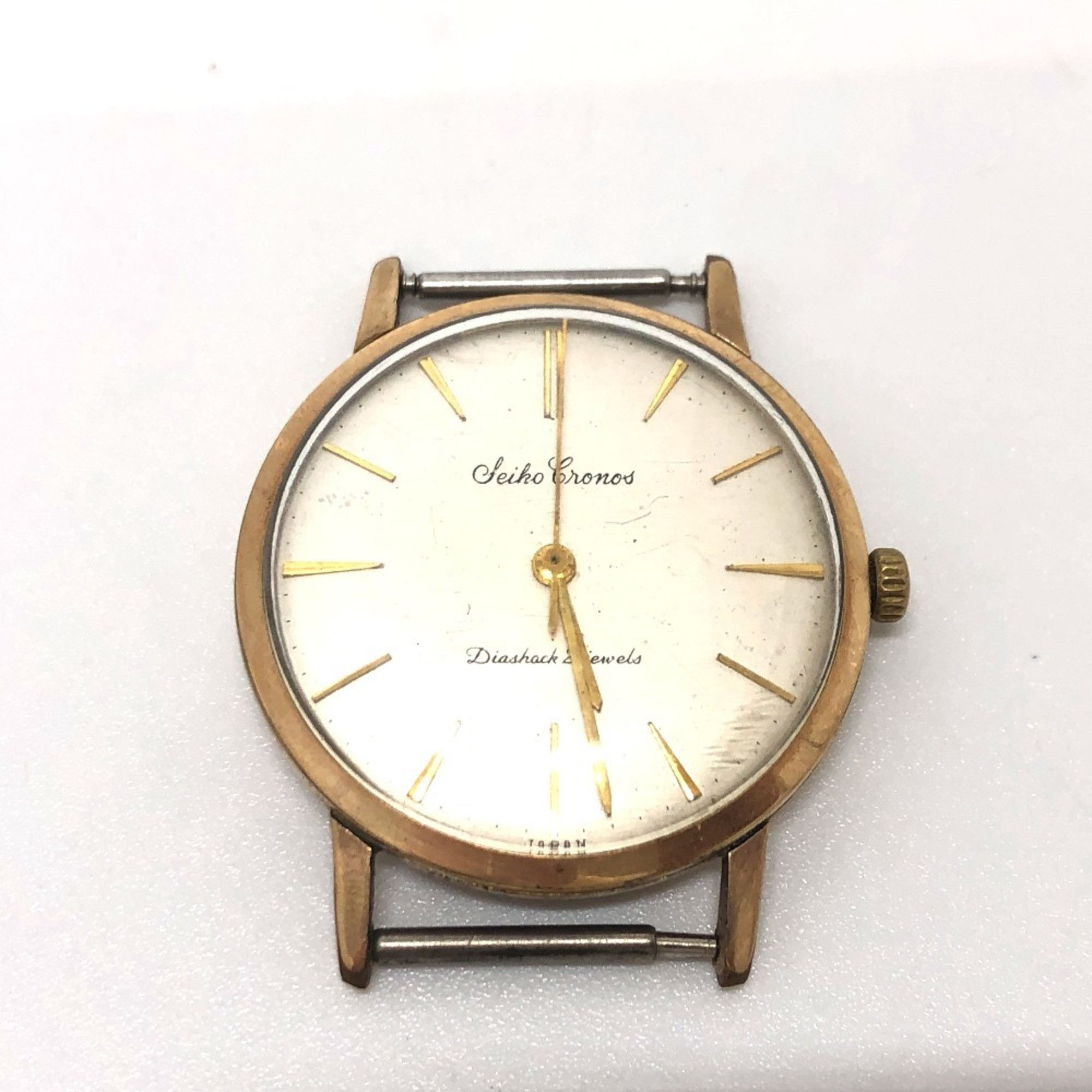 Seiko SEIKO Chronos Hand-wound Watch GP Men's Gold Size ONE SIZE - 1 Thumbnail