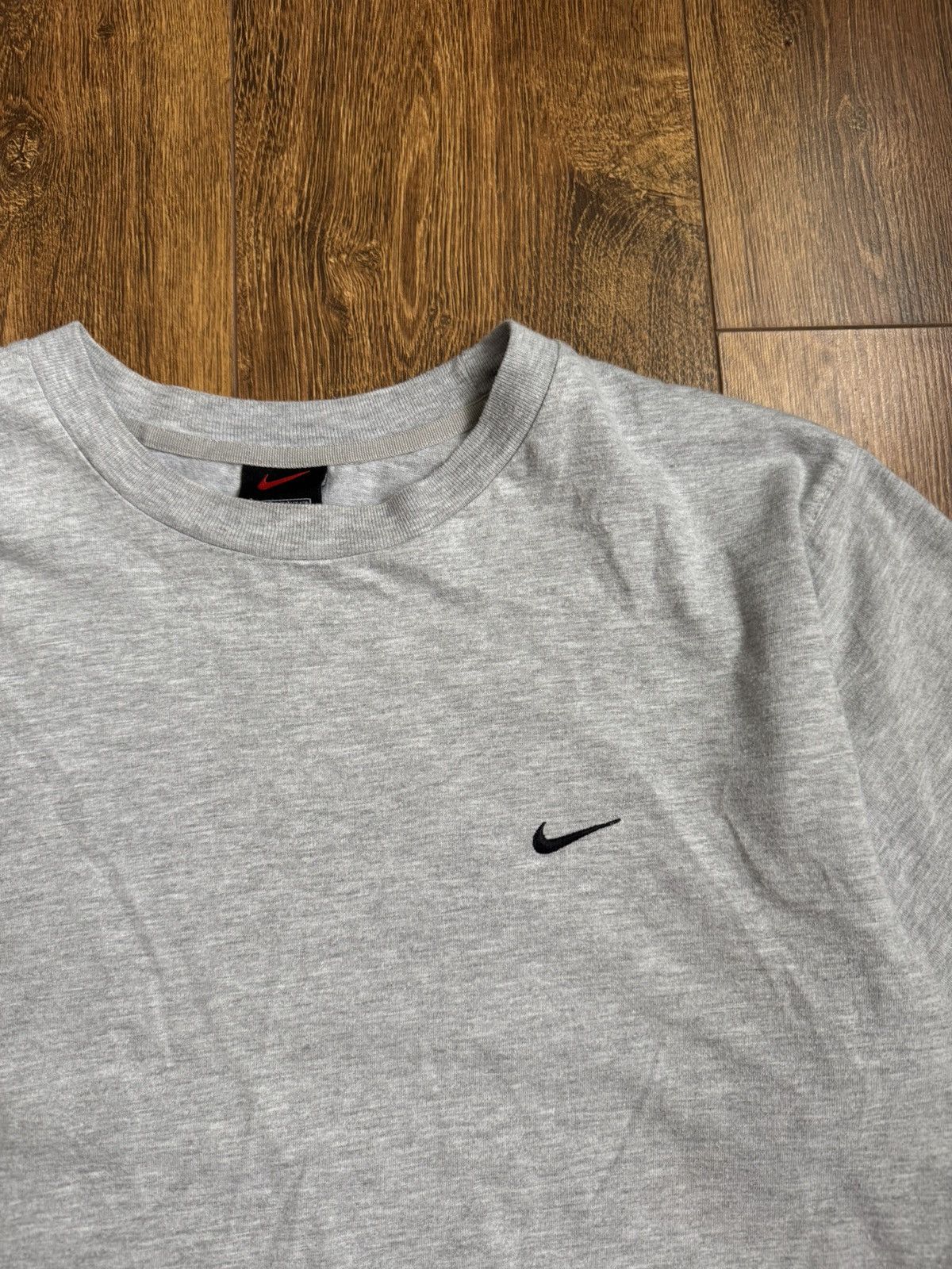 Nike VINTAGE NIKE basic grey tee t shirt Size US M / EU 48-50 / 2 - 3 Thumbnail