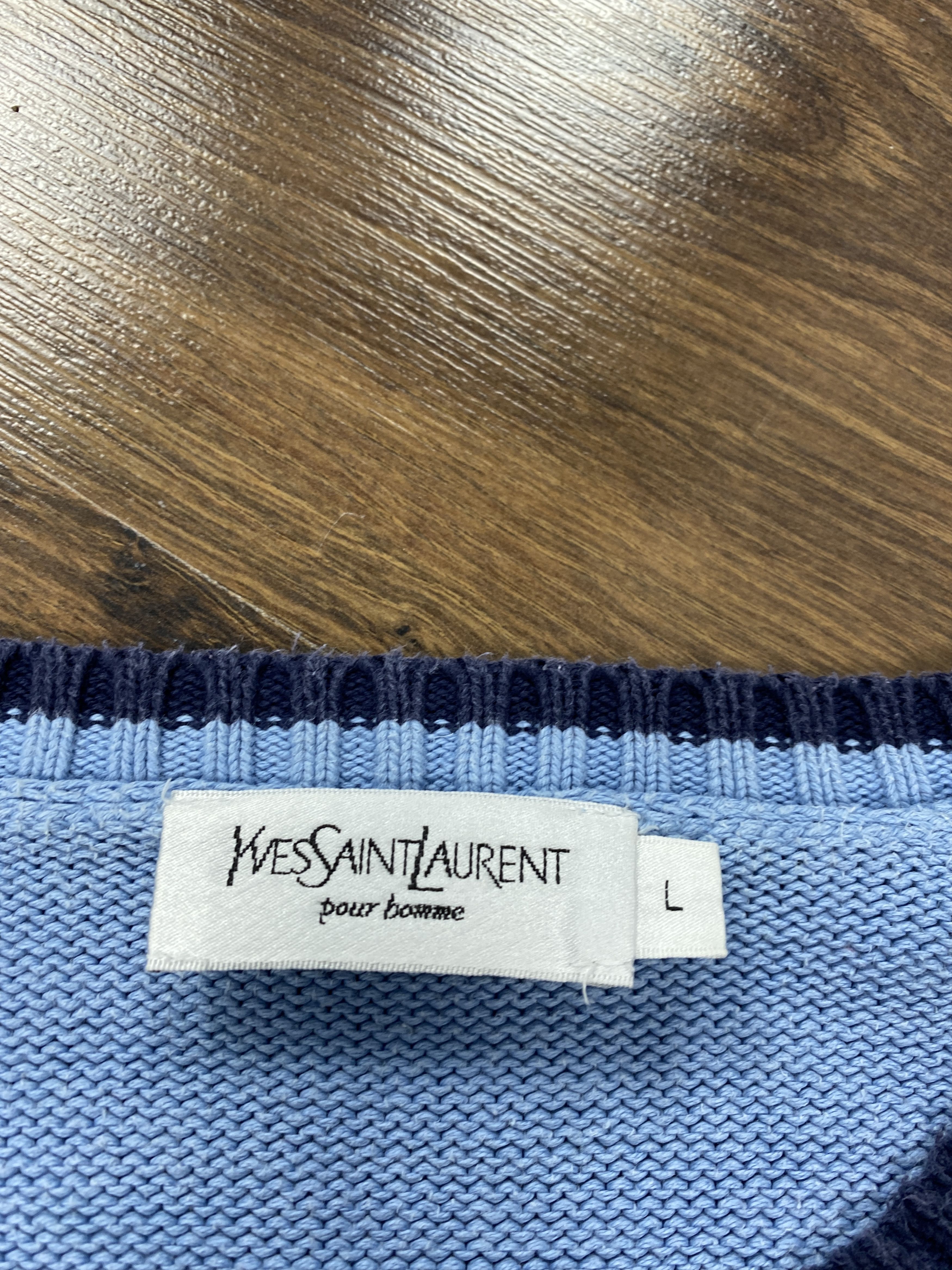 Yves Saint Laurent Yves Saint Laurent vintage YSL knit sweater Size US L / EU 52-54 / 3 - 5 Thumbnail