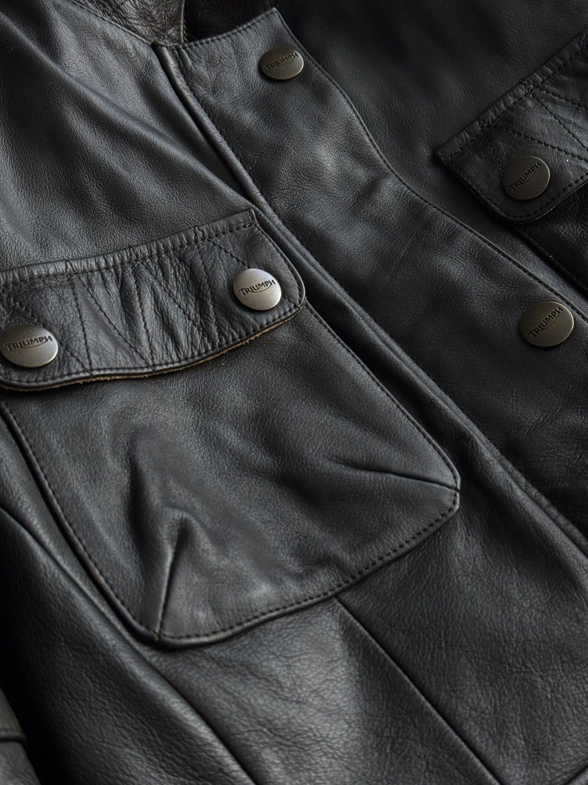 Other Triumph Moto Protective Leather Jacket Size US S / EU 44-46 / 1 - 6 Thumbnail