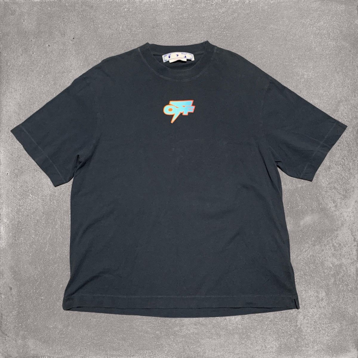 Off-White Off White Medium Lighting Arrows Blue Tee Virgil Abloh Size US M / EU 48-50 / 2 - 2 Thumbnail