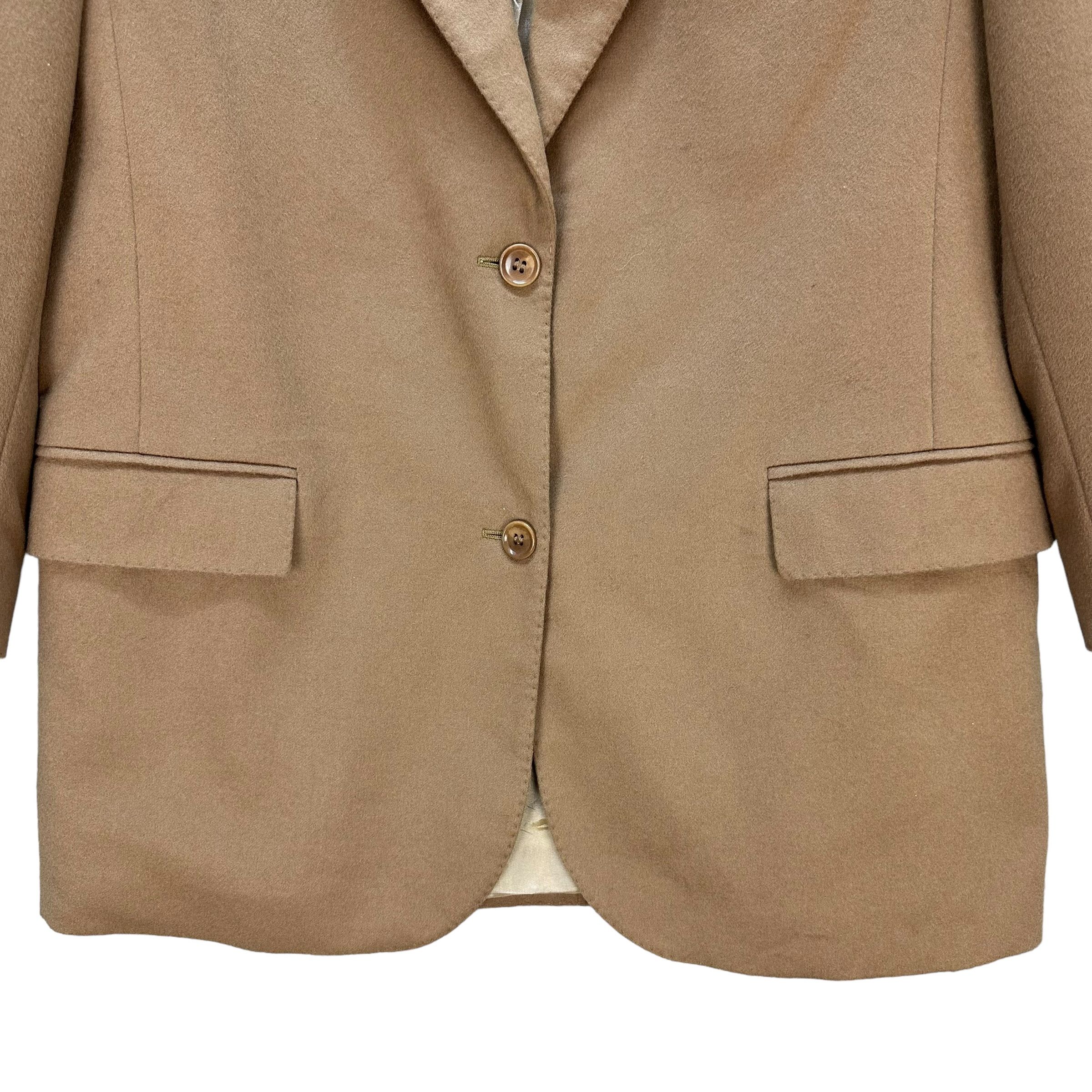 Max Mara MAX MARA Sportmax Brown Wool Suit Jacket Blazer #A40-0898 Size XL / US 12-14 / IT 48-50 - 3 Thumbnail