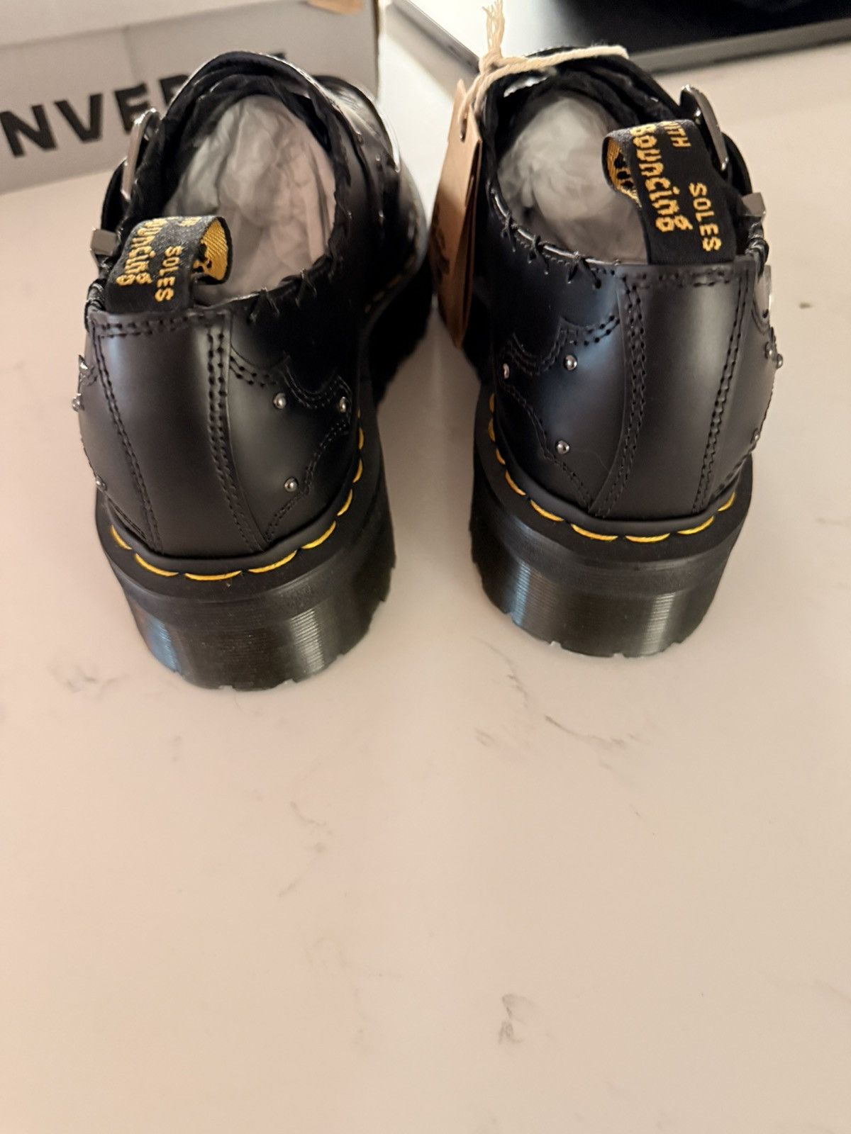 Dr. Martens Dr Martens Quad creeper monk shoes Size US 9 / EU 42 - 6 Thumbnail