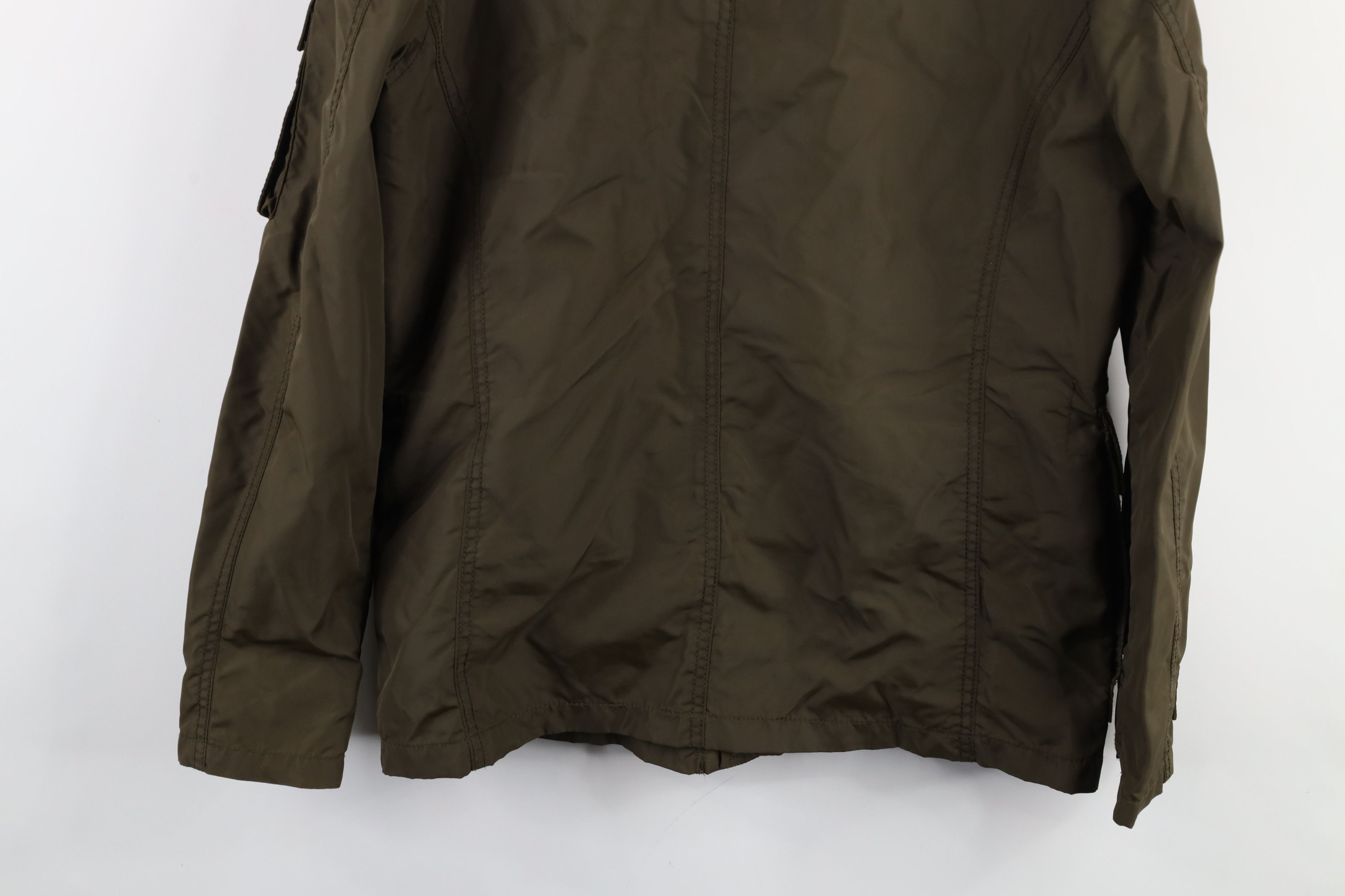 Gap × Vintage Vintage Y2K Gap Military Style Full Zip Field Jacket Green Size US S / EU 44-46 / 1 - 16 Thumbnail