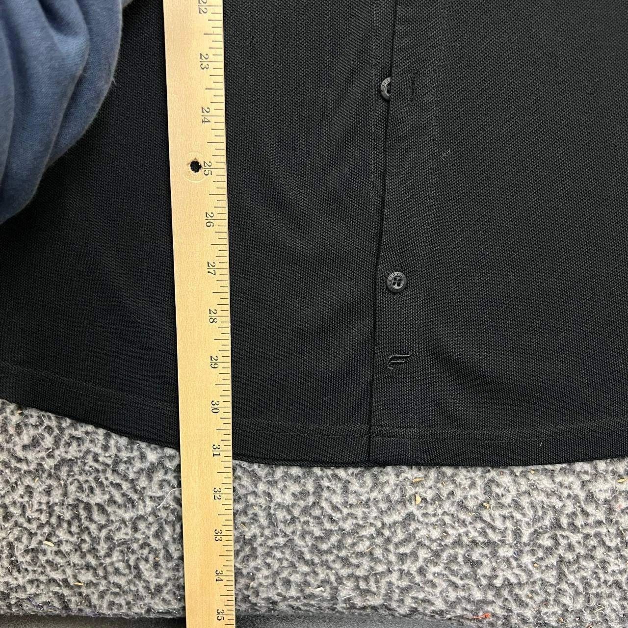 Fabletics Fabletics Button Up Shirt Men XXL Black Collared Pocket Size US XXL / EU 58 / 5 - 7 Thumbnail