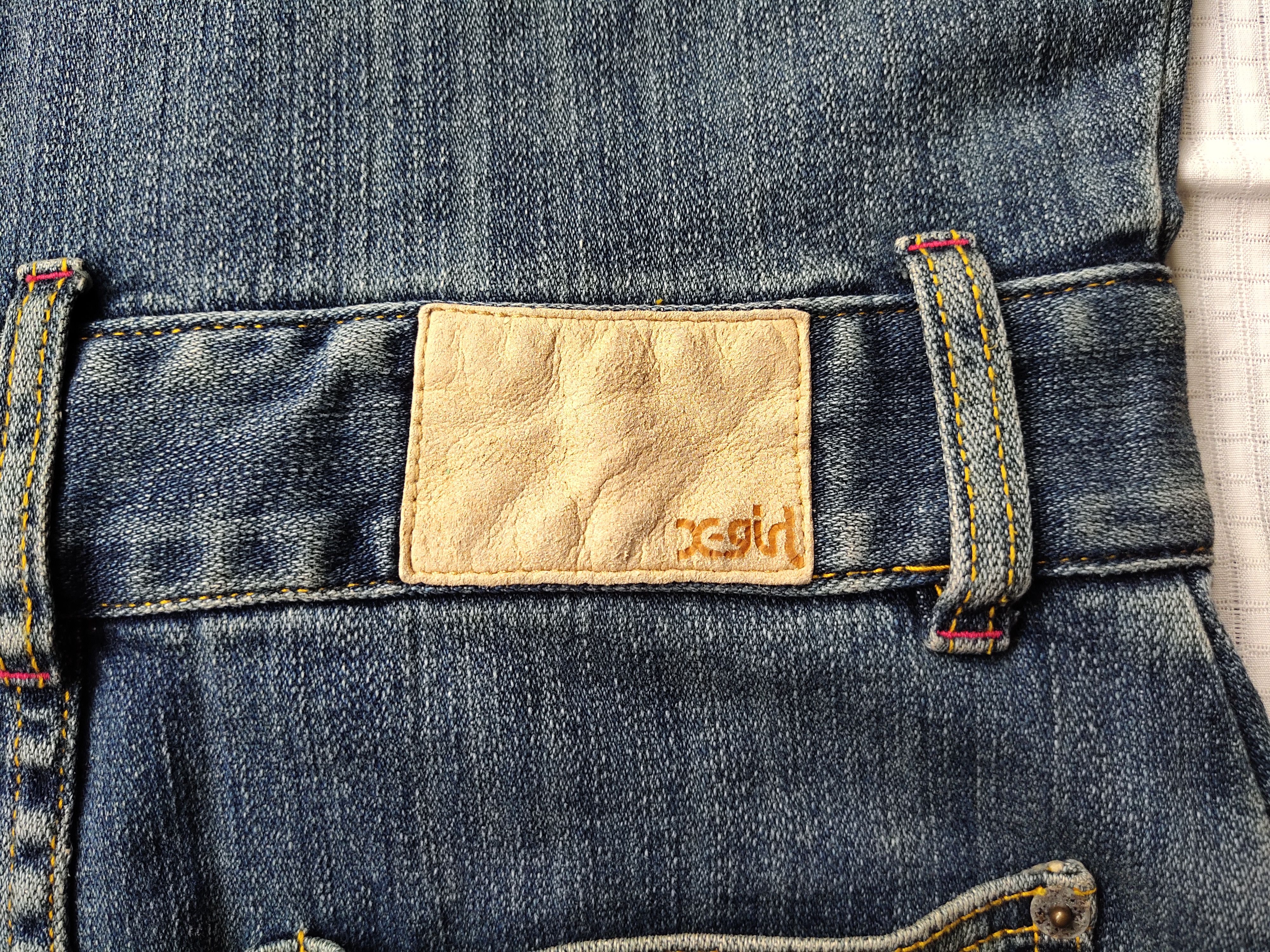 Japanese Brand × X-Girl (D34) X-Girl Japan Stretch Denim Short Dress 3/4 Sleeve Sz 1 Size S / US 4 / IT 40 - 8 Thumbnail