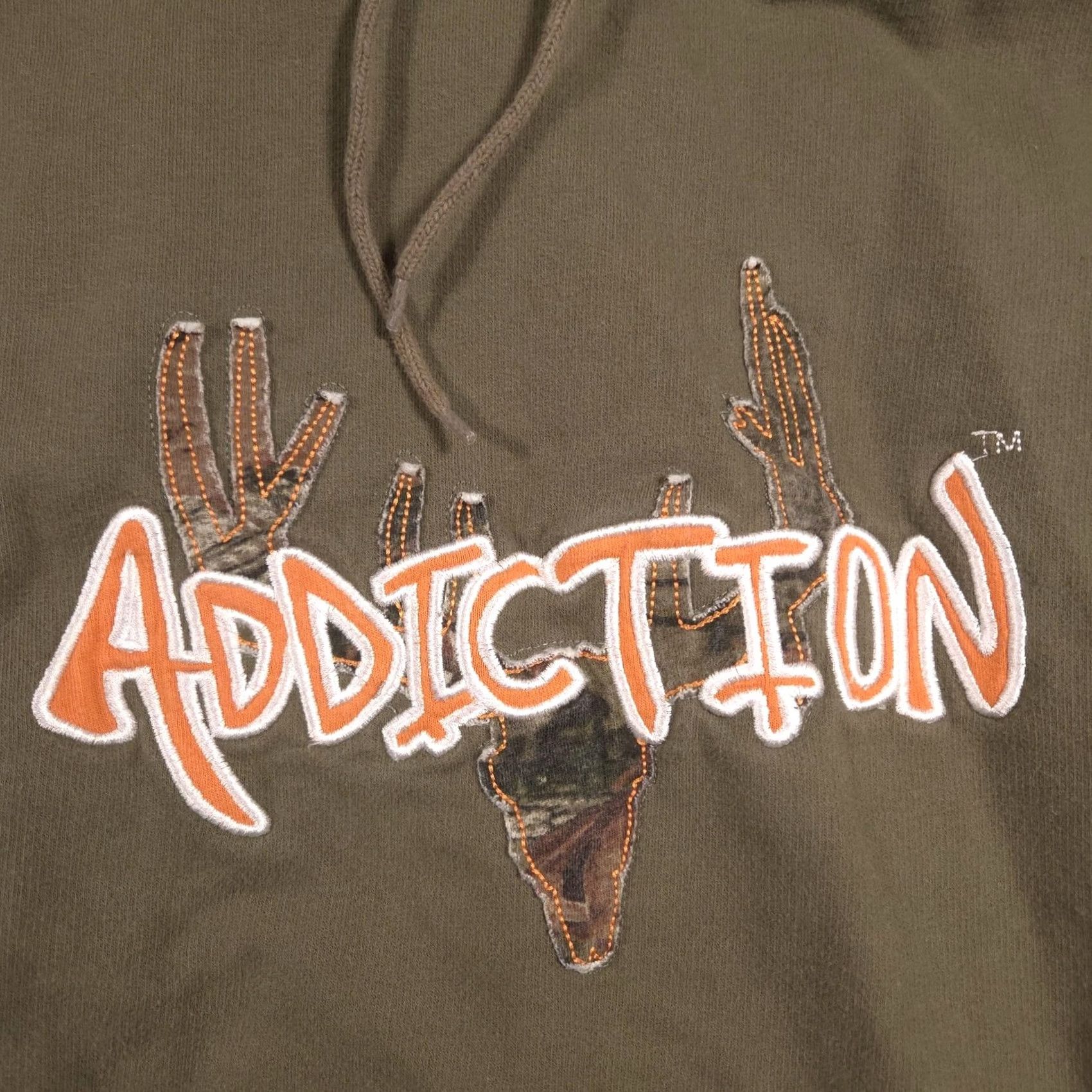 Vintage Yukon Gear Hoodie Mens XL Green Pullover Sweatshirt Addiction Deer Graphic Size US XL / EU 56 / 4 - 4 Thumbnail