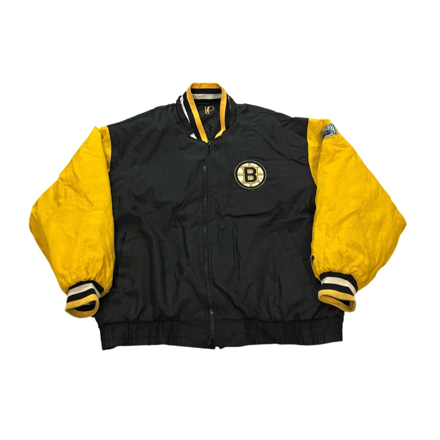 Pro Player Vintage 90s Pro Player Boston Bruins NHL Hockey Reversible J Size US XXL / EU 58 / 5 - 1 Thumbnail
