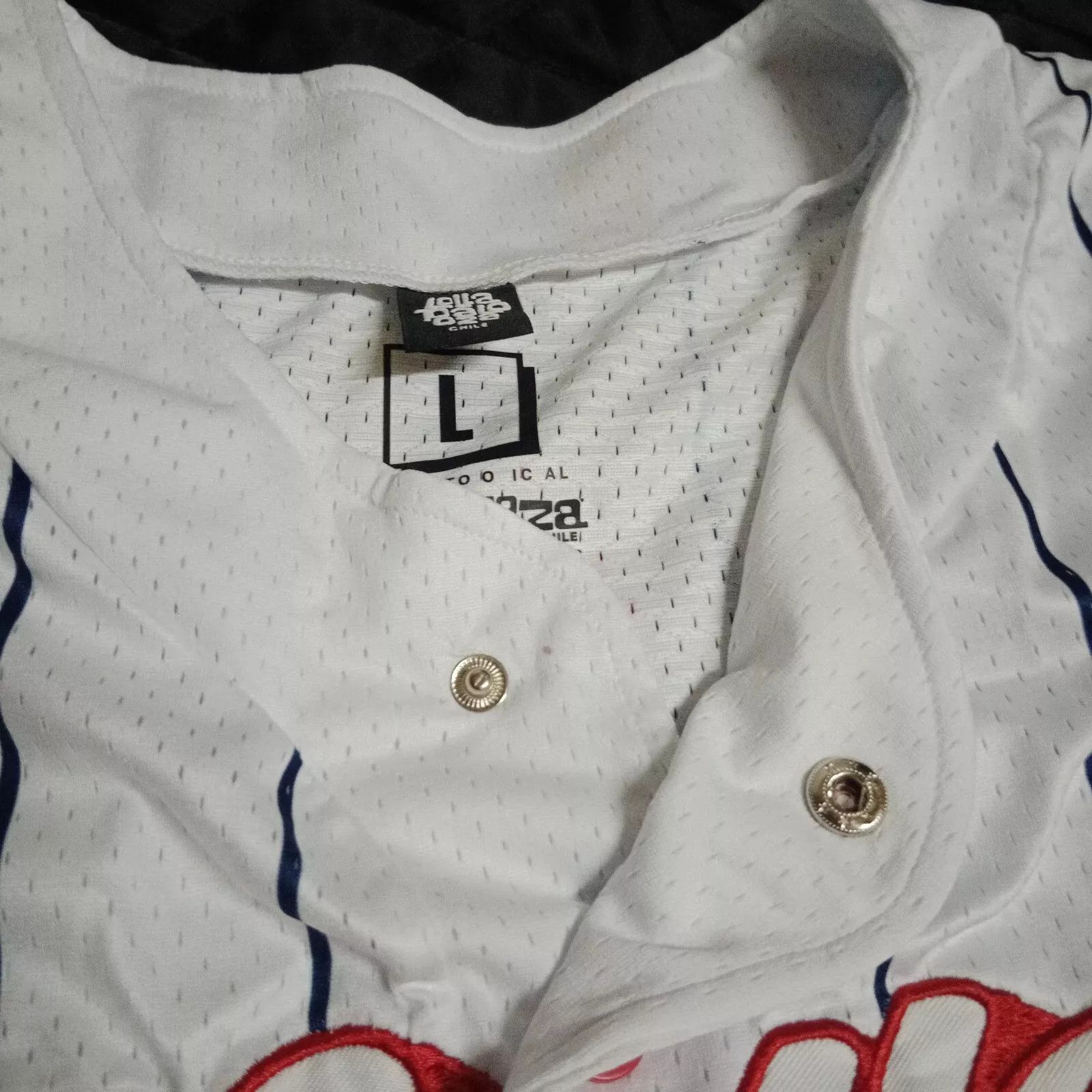 Band Tees × Rap Tees Lollapalooza Santiago Chile Music Festival Baseball Jersey Size US L / EU 52-54 / 3 - 7 Thumbnail