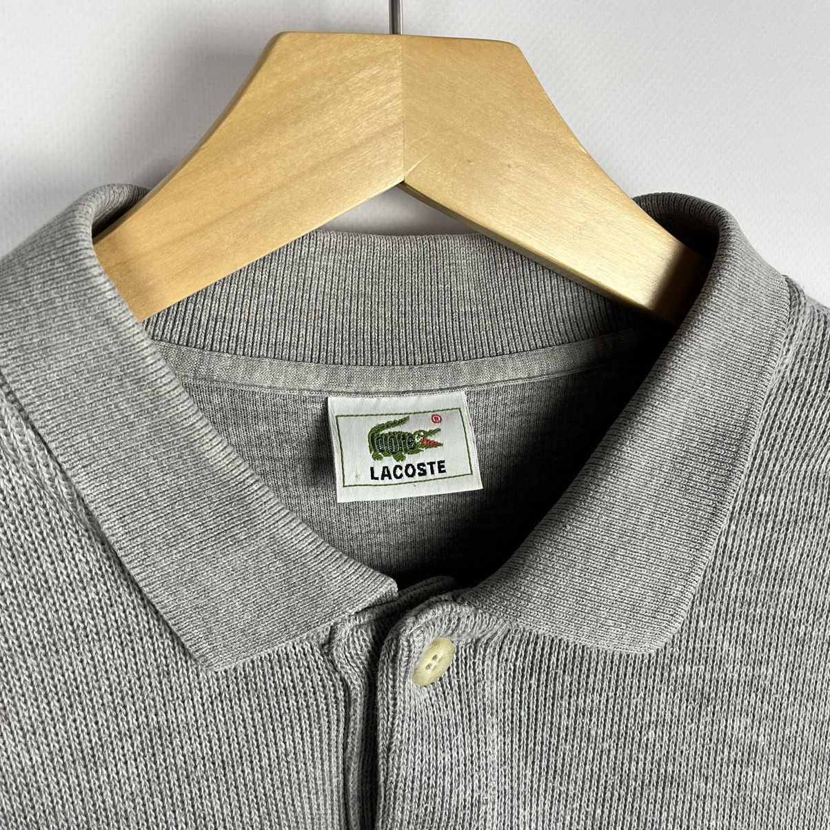 Lacoste Vintage Lacoste Knit Sweater Buttons Collared Men’s Size 5 Size US XL / EU 56 / 4 - 6 Thumbnail