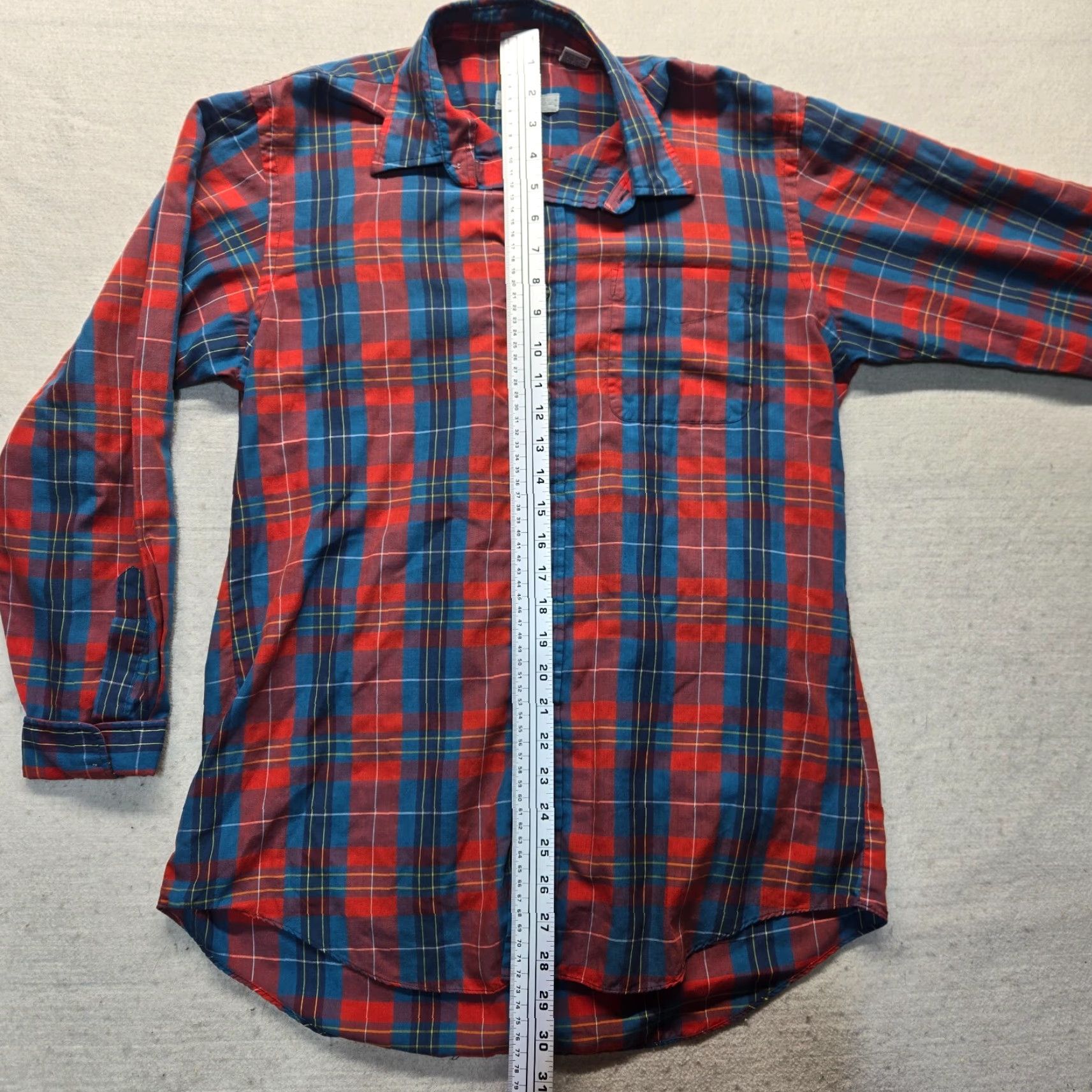 Vintage Andhurst Shirt Adult Men's Size M Medium Black Plaid Button-Up Long Sleeve Casual Regular Size US M / EU 48-50 / 2 - 6 Thumbnail