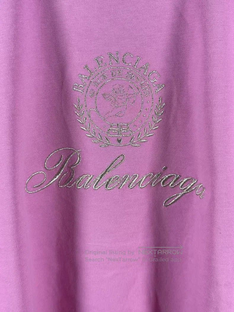 Balenciaga Balenciaga Pink T-Shirt Size US XS / EU 42 / 0 - 2 Thumbnail