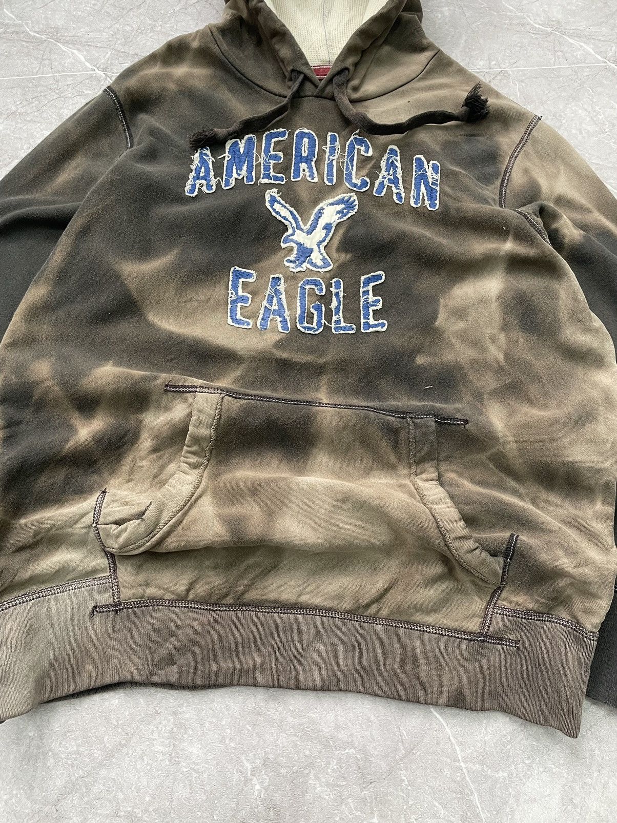 Japanese Brand × Kapital × Vintage Vintage aphex twin style sun faded hoodie 1990s Size US XL / EU 56 / 4 - 5 Thumbnail