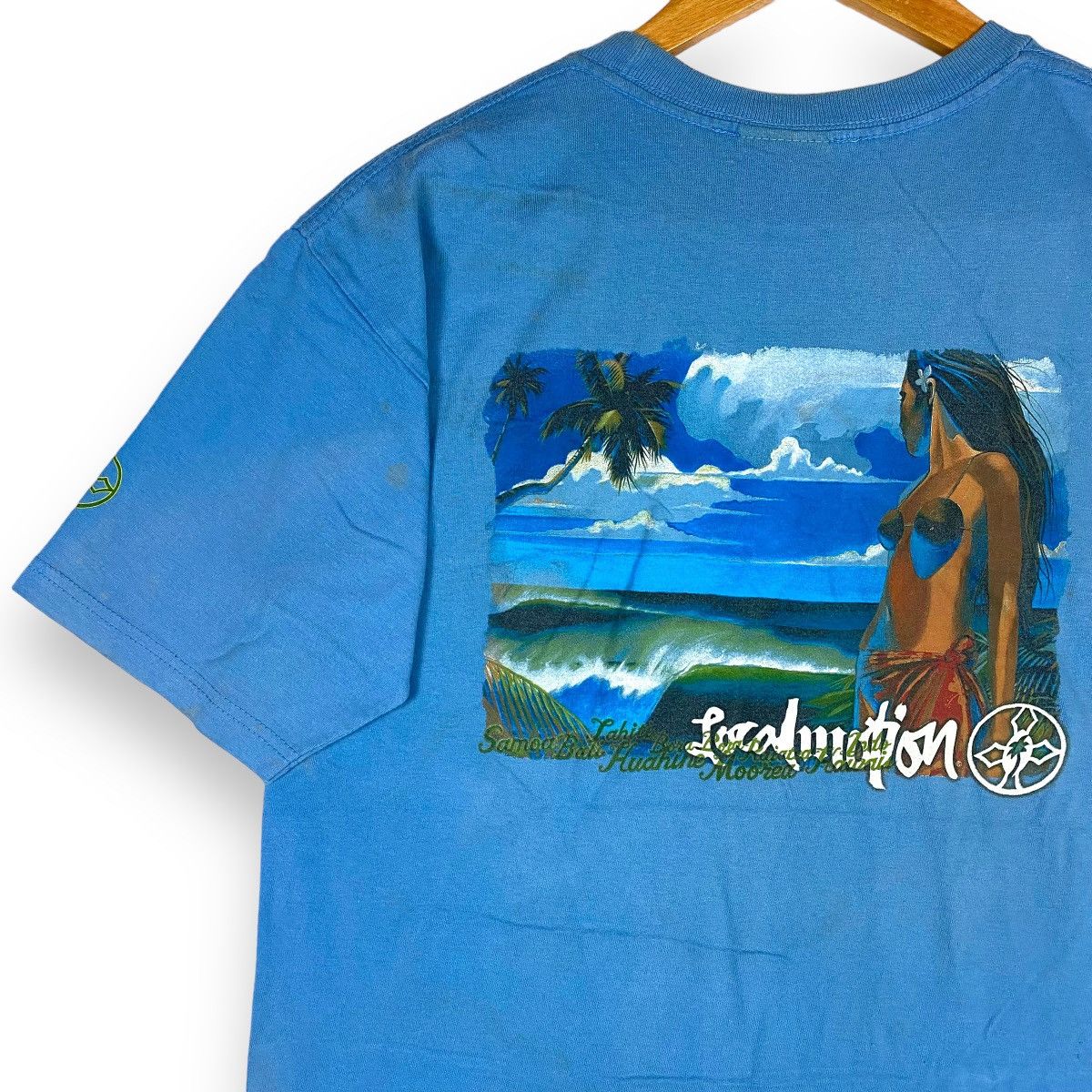 Other VINTAGE 00's LOCAL MOTION MADE IN ALOHA FADED SURF TEE Size US M / EU 48-50 / 2 - 2 Thumbnail